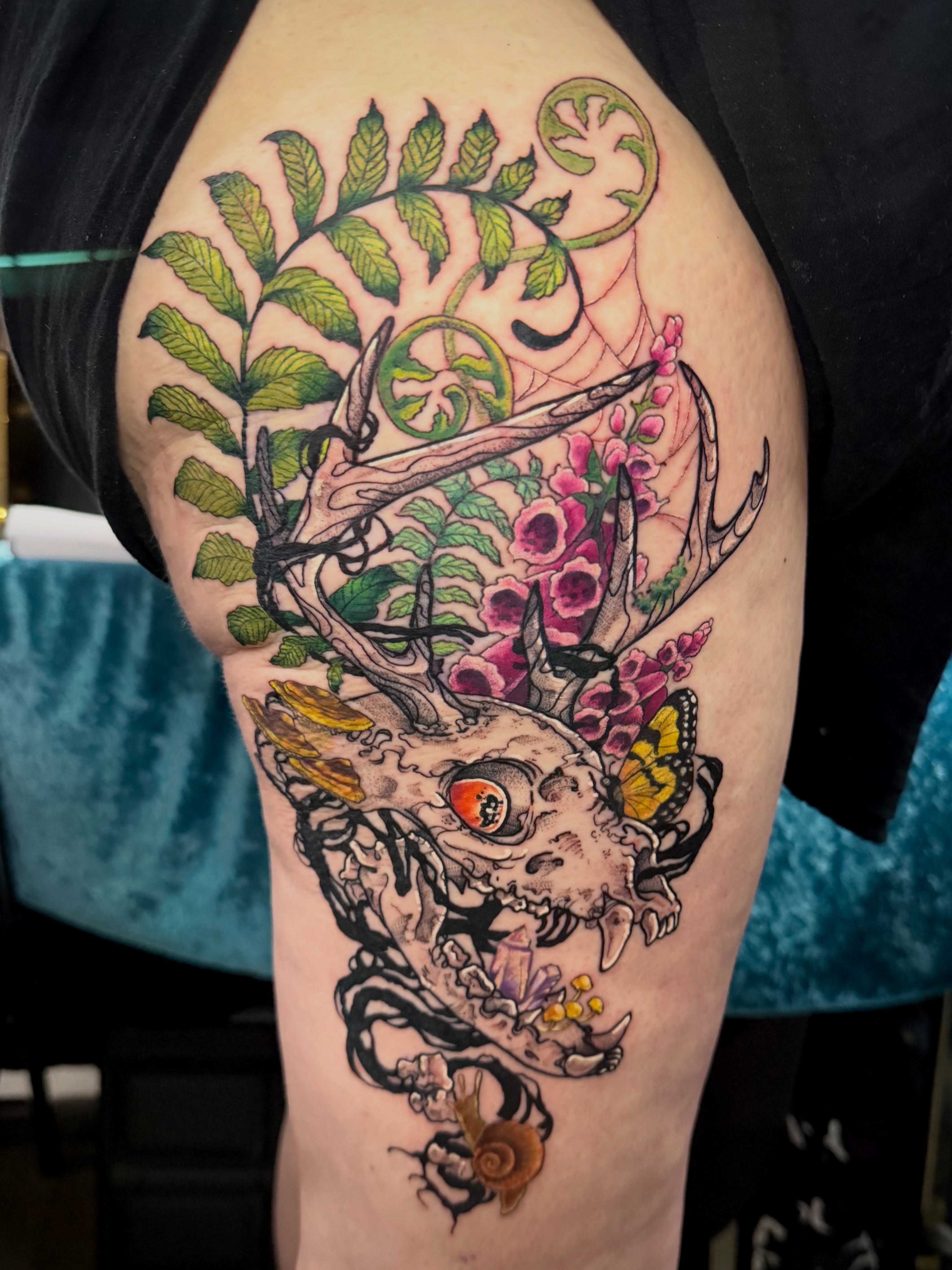 Tattoo by @marla_tattoo — new_school, illustrative