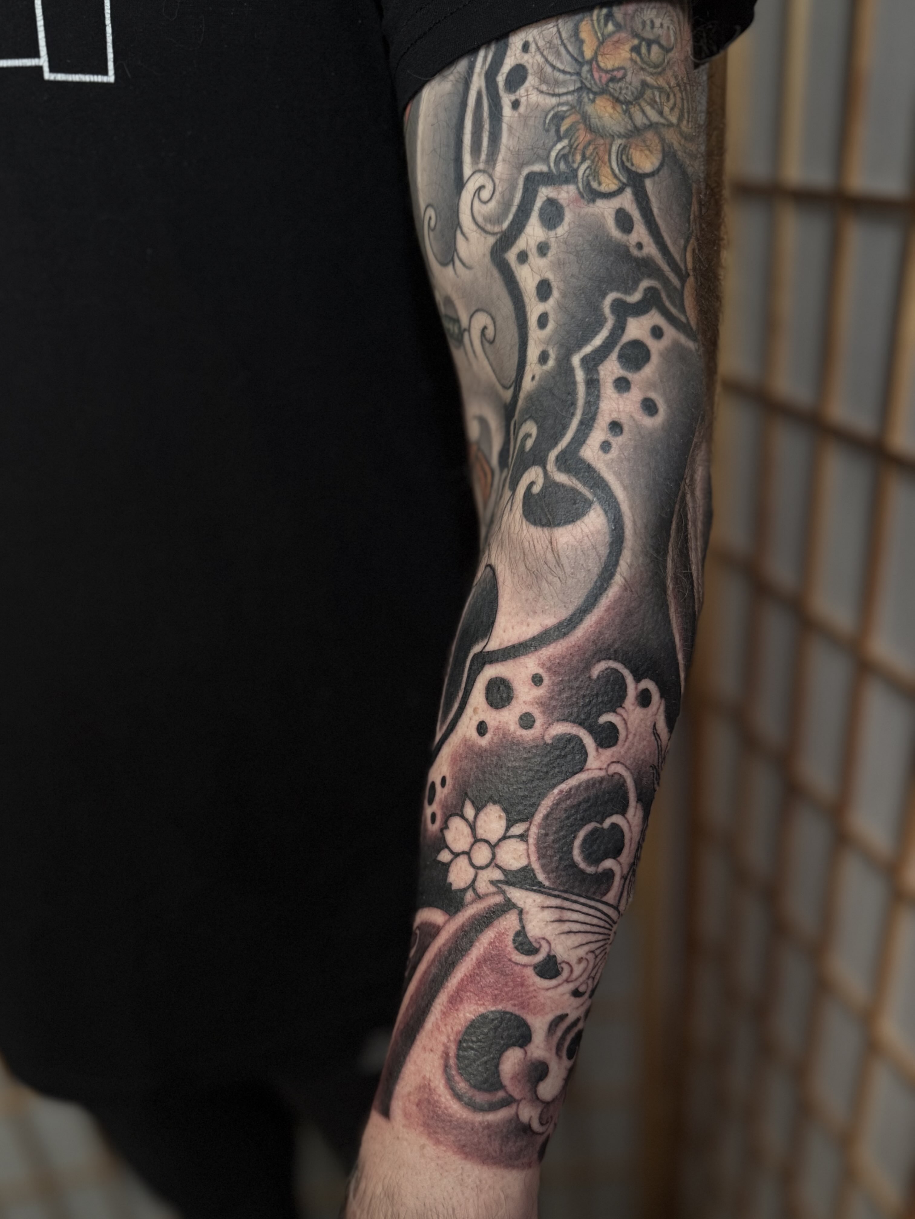 Tattoo by @tattoosbyanya β black_and_grey, japanese_irezumi