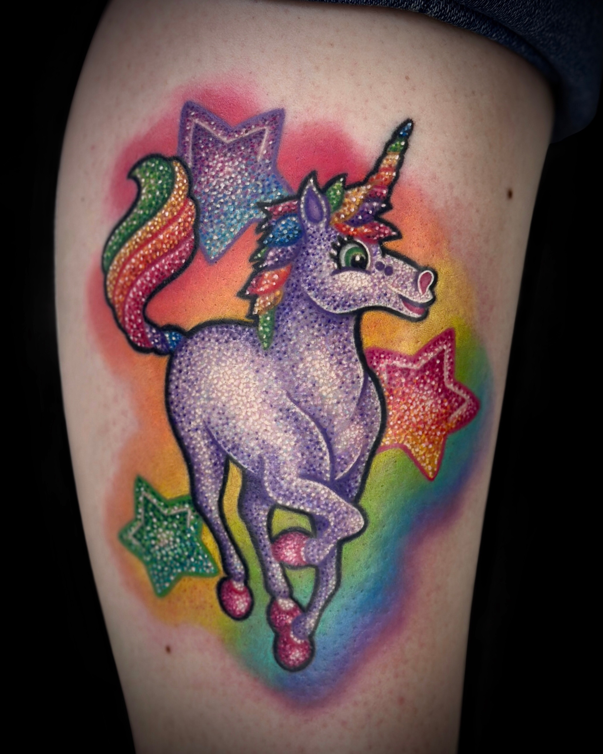 Tattoo by @michellehaleyart — dotwork