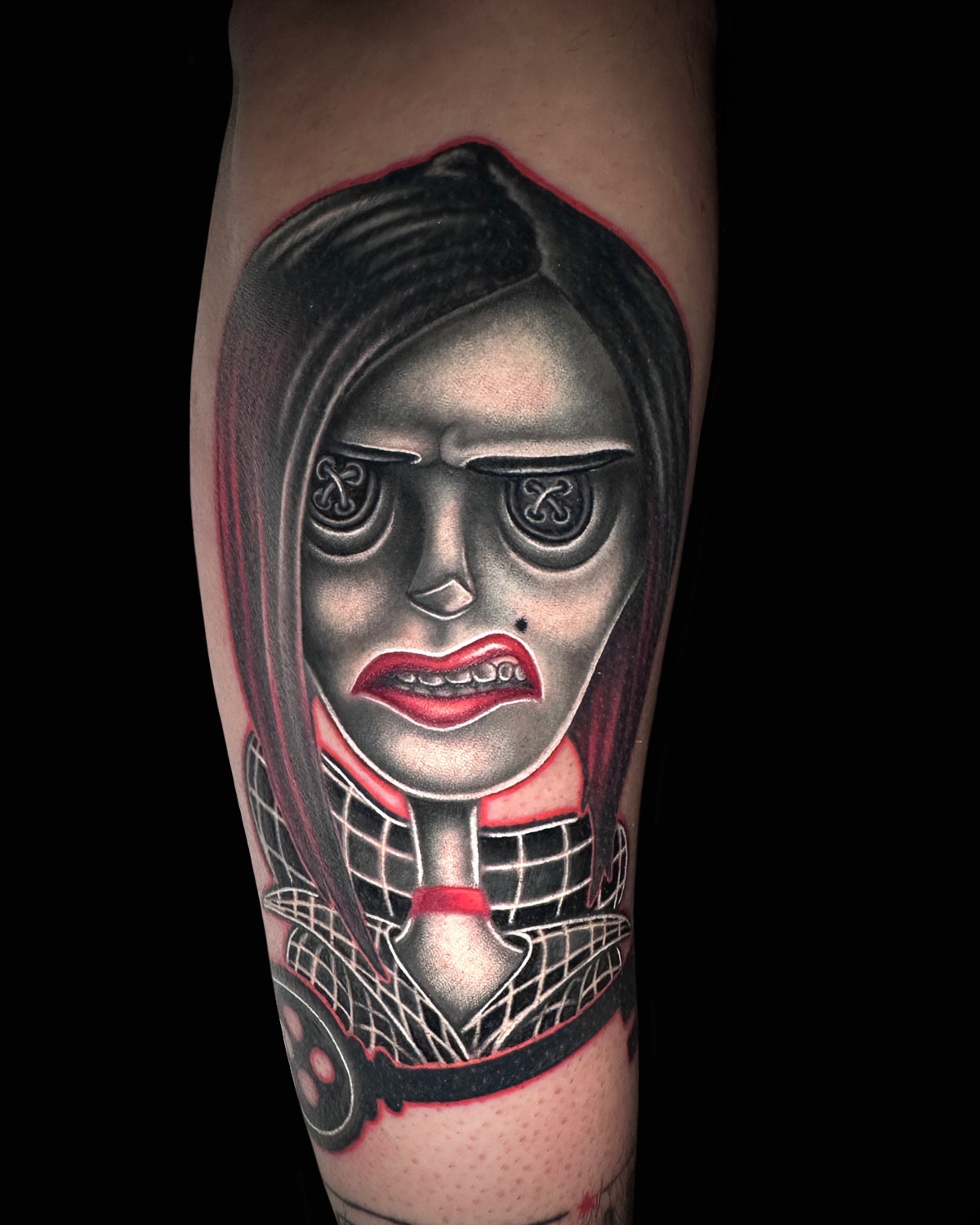 Tattoo by @michellehaleyart — dark_realism