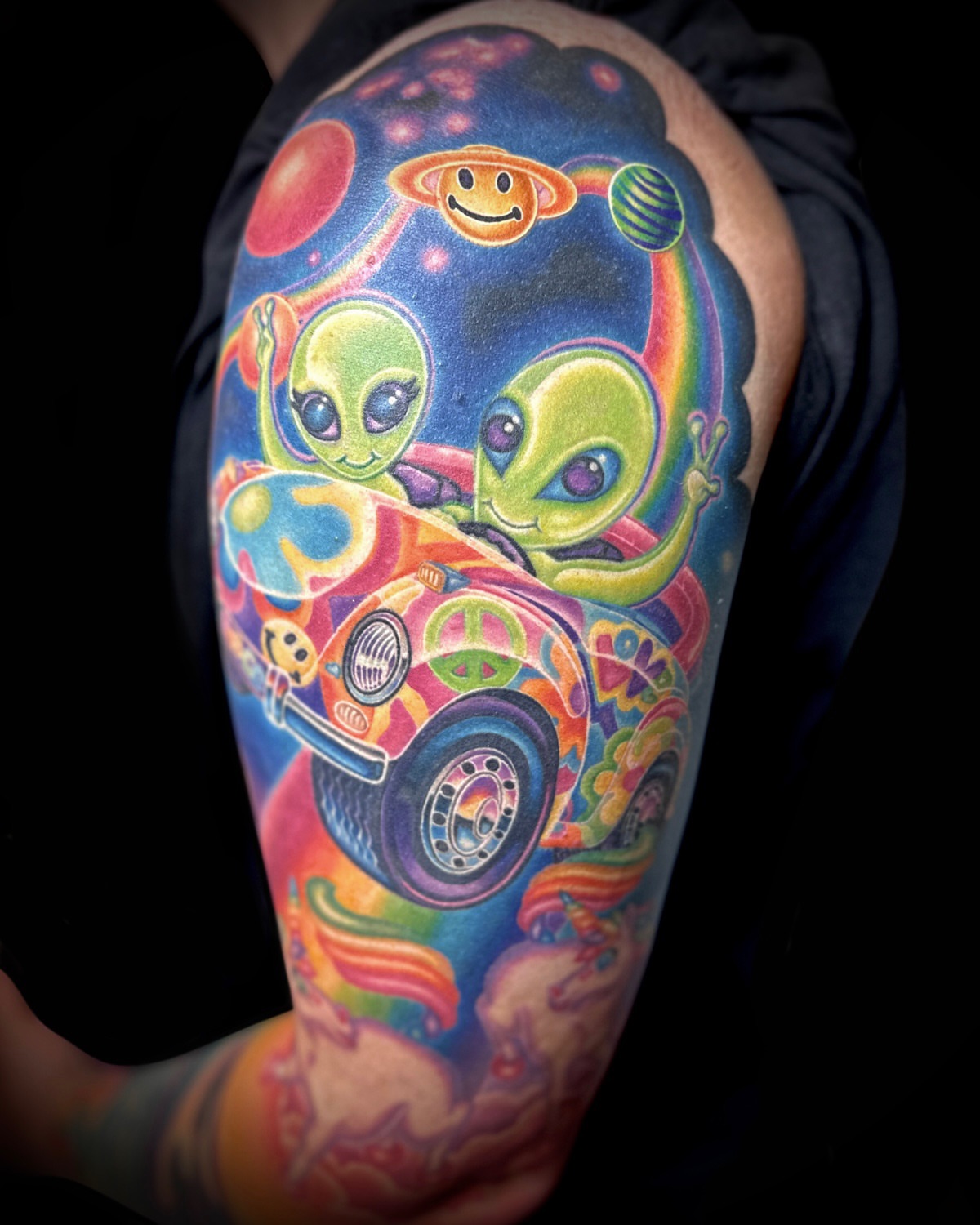Tattoo by @michellehaleyart — new_school, illustrative