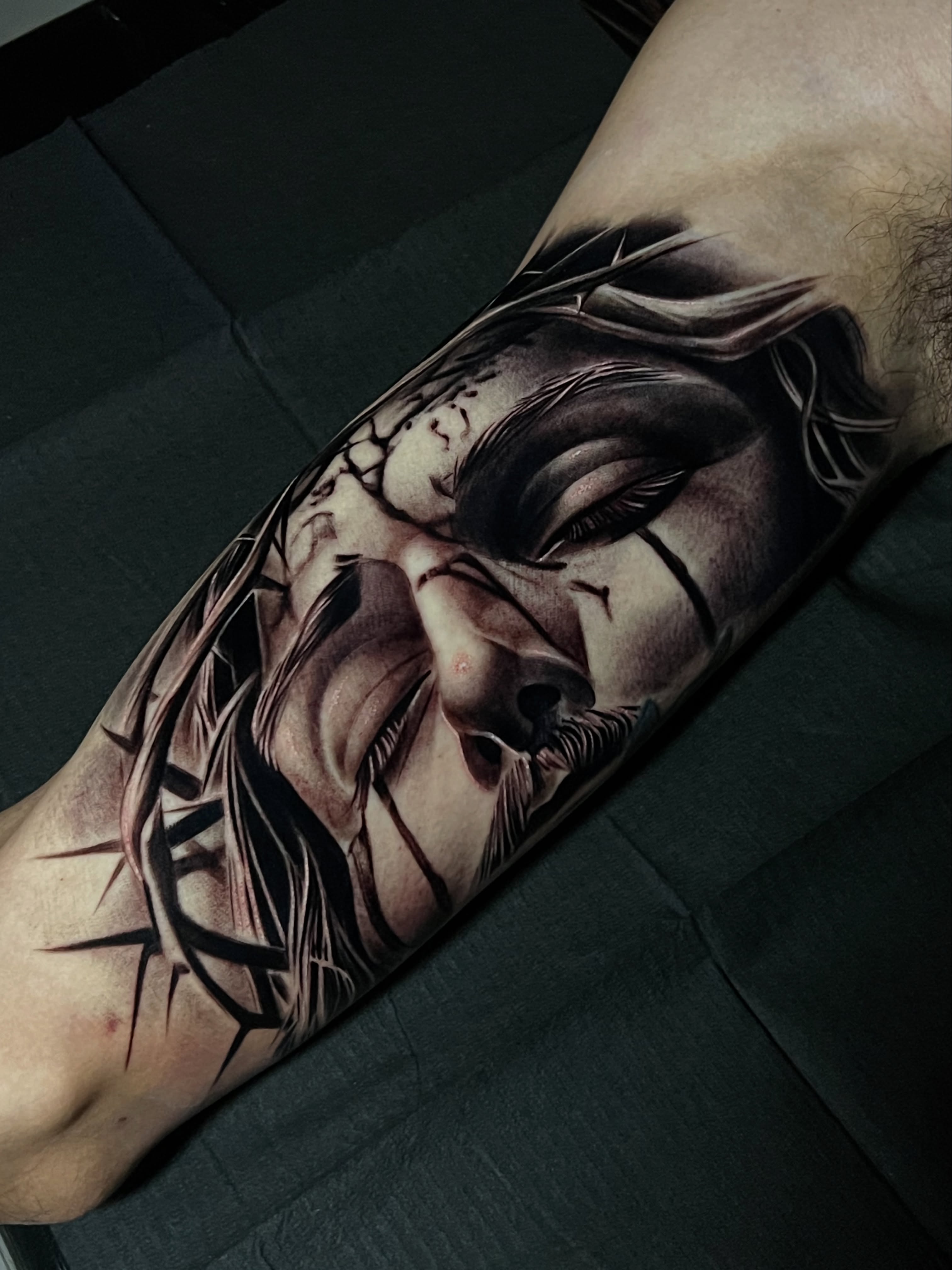 Tattoo by @yackolettersx6 β realism, dark_realism