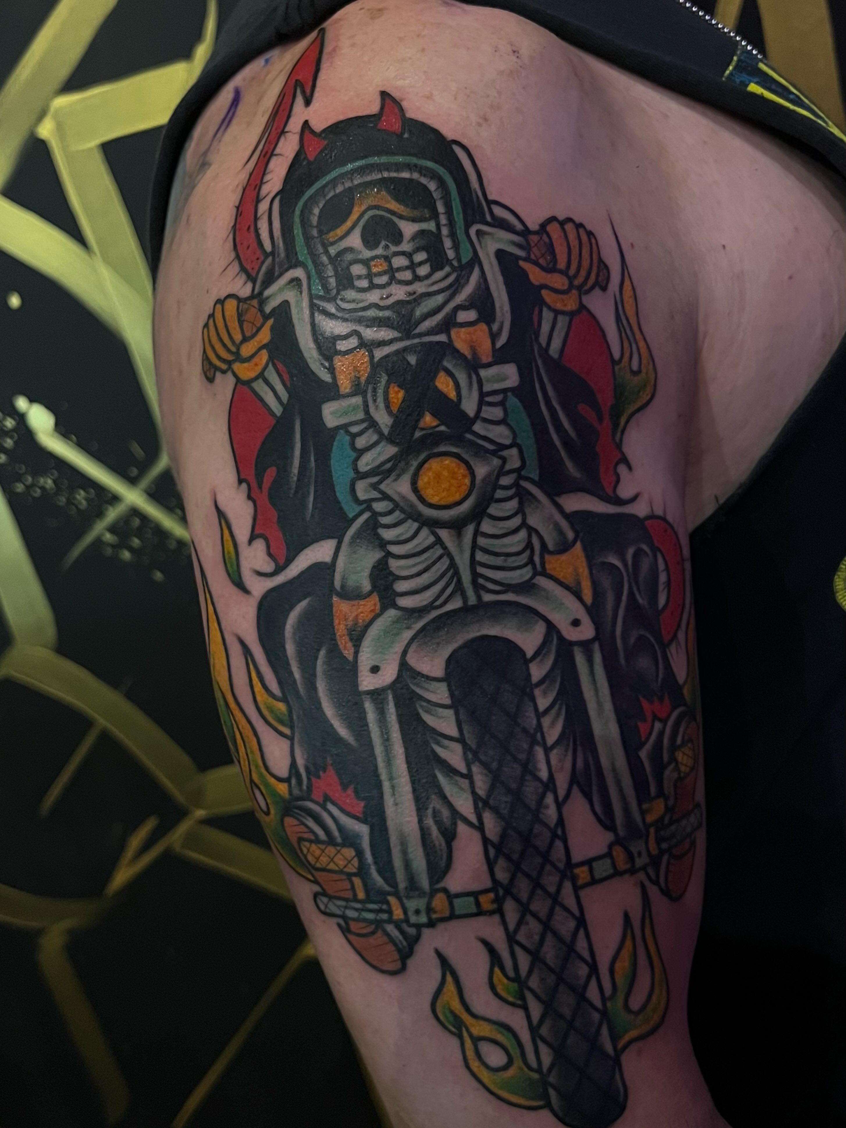 Tattoo by @mezatatt2 — american_traditional