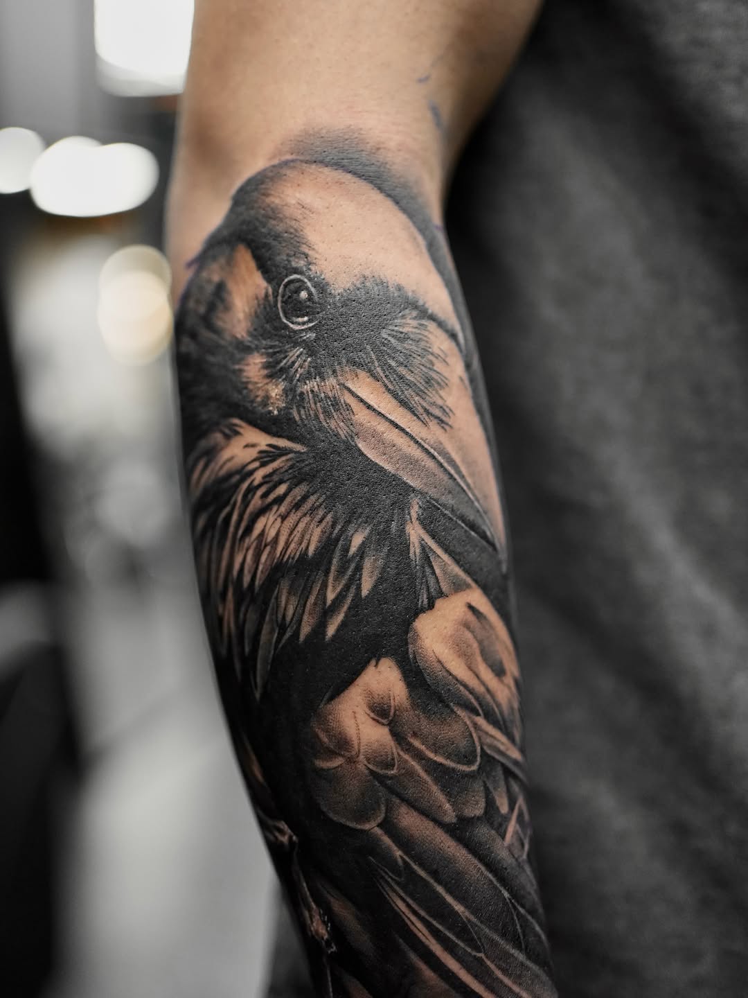 Tattoo by @dcvern_ink — realism, black_and_grey