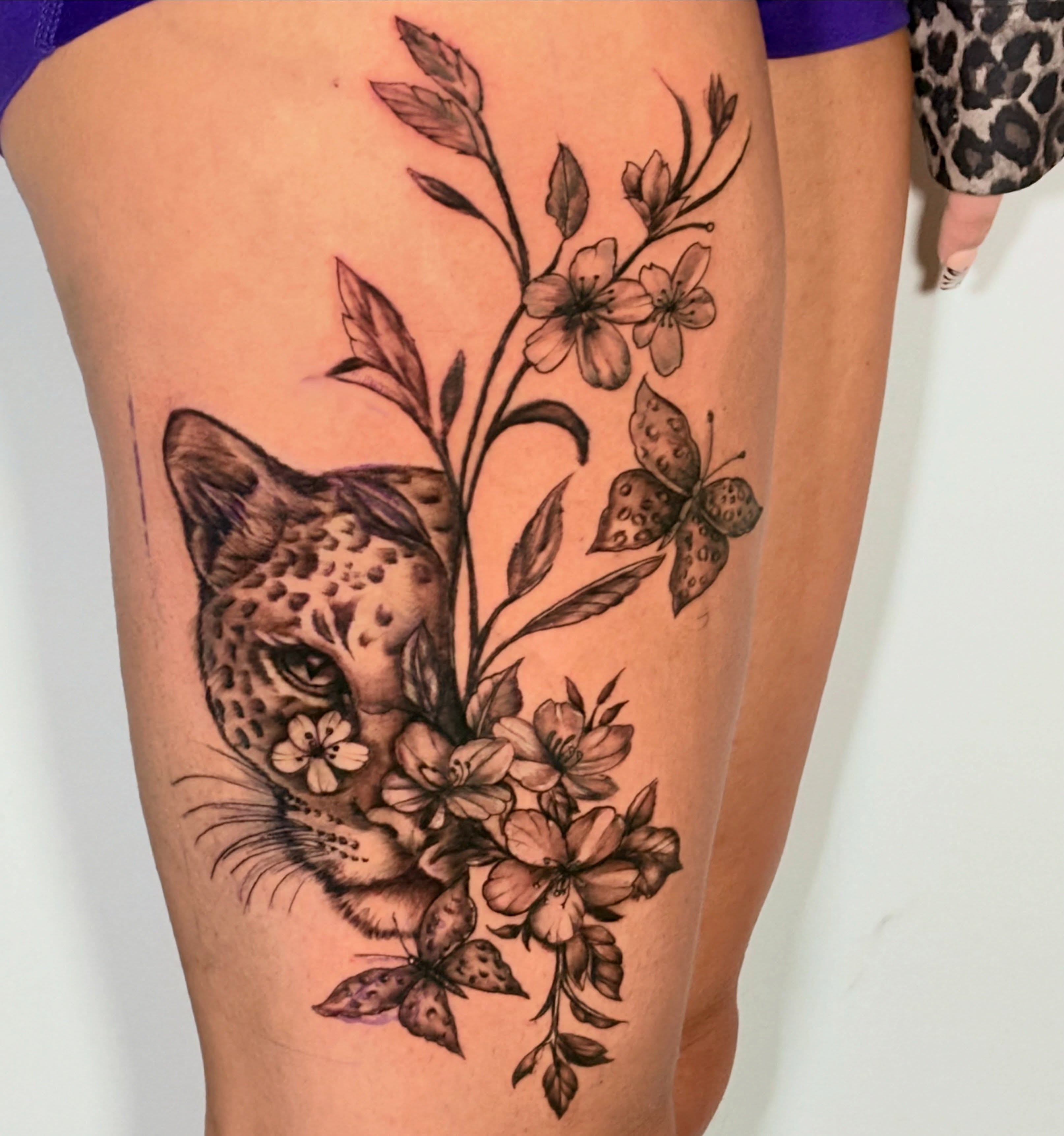 Tattoo by @samrockwell_ink — black_and_grey, realism