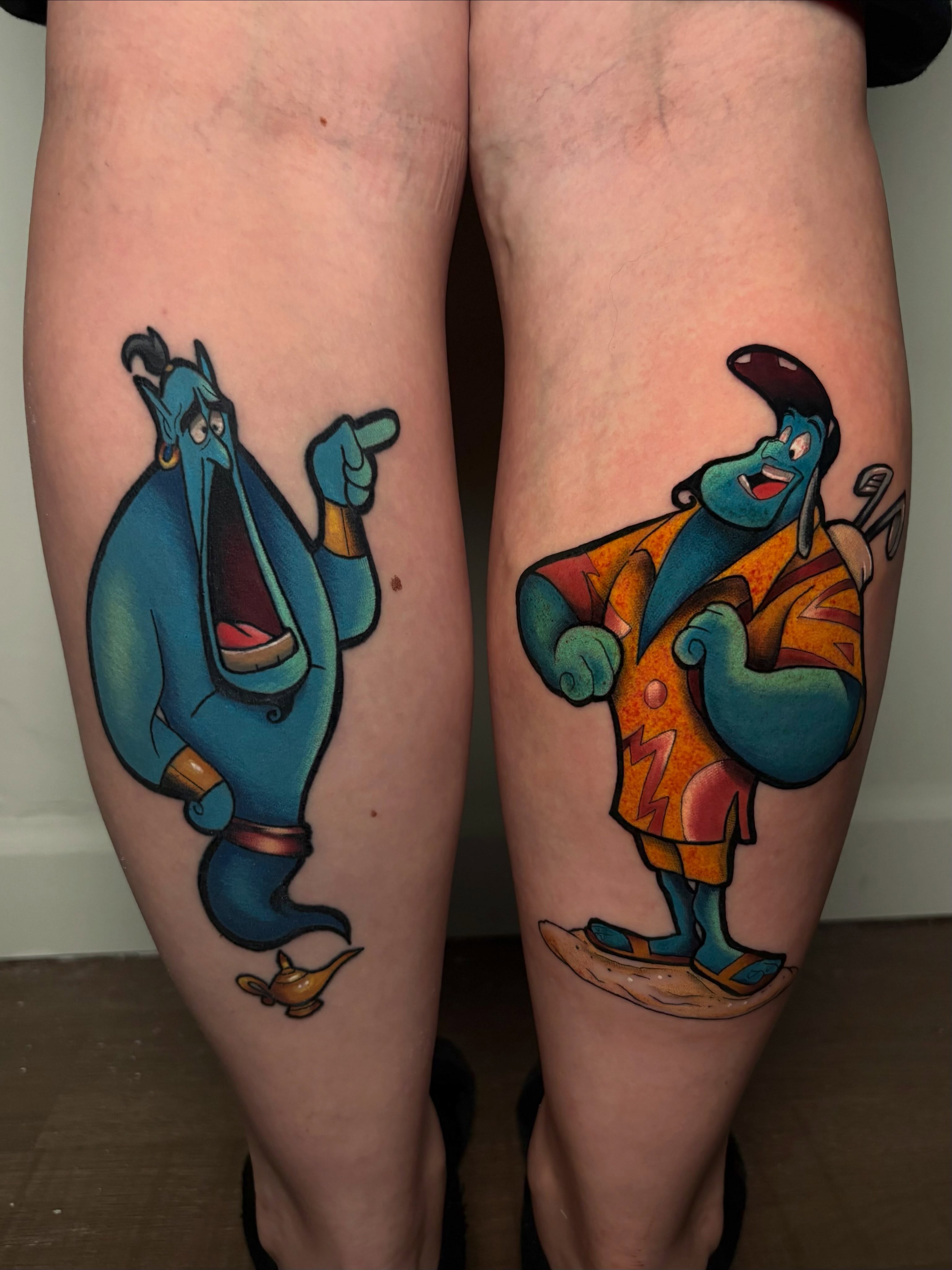 Tattoo by @beeinkedbyjess — illustrative