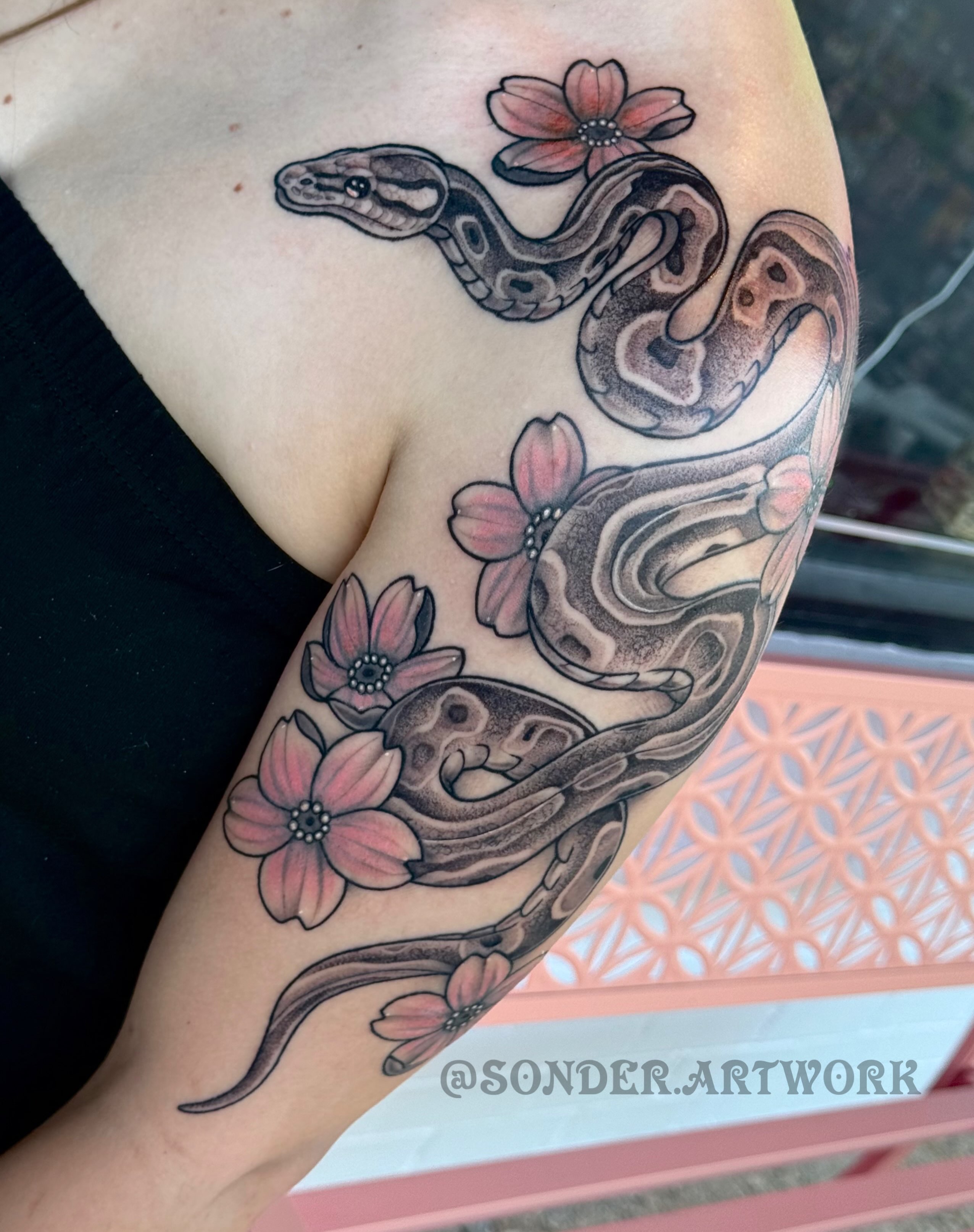 Tattoo by @flying_tiger_social_club — black_and_grey
