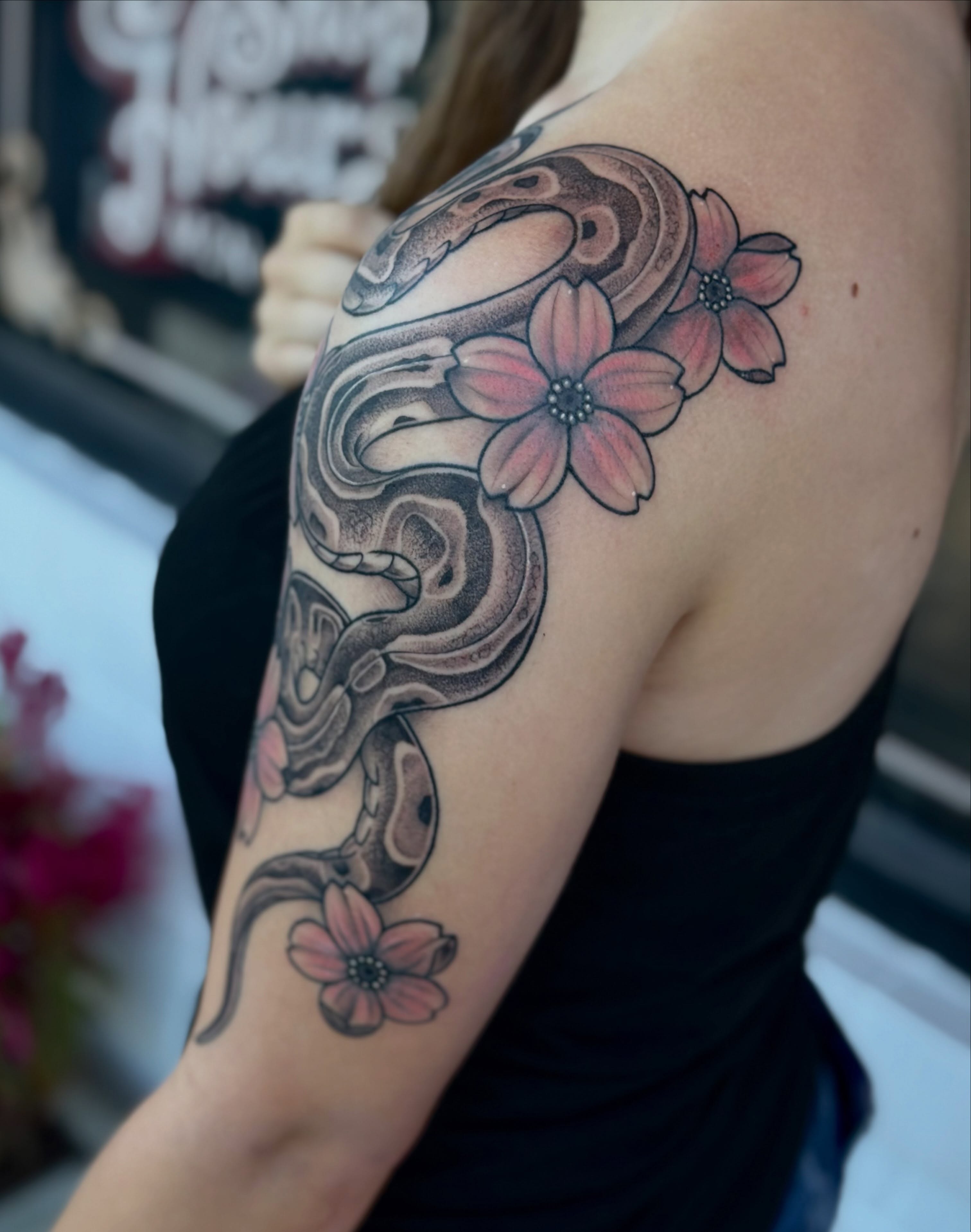 Tattoo by @flying_tiger_social_club — black_and_grey