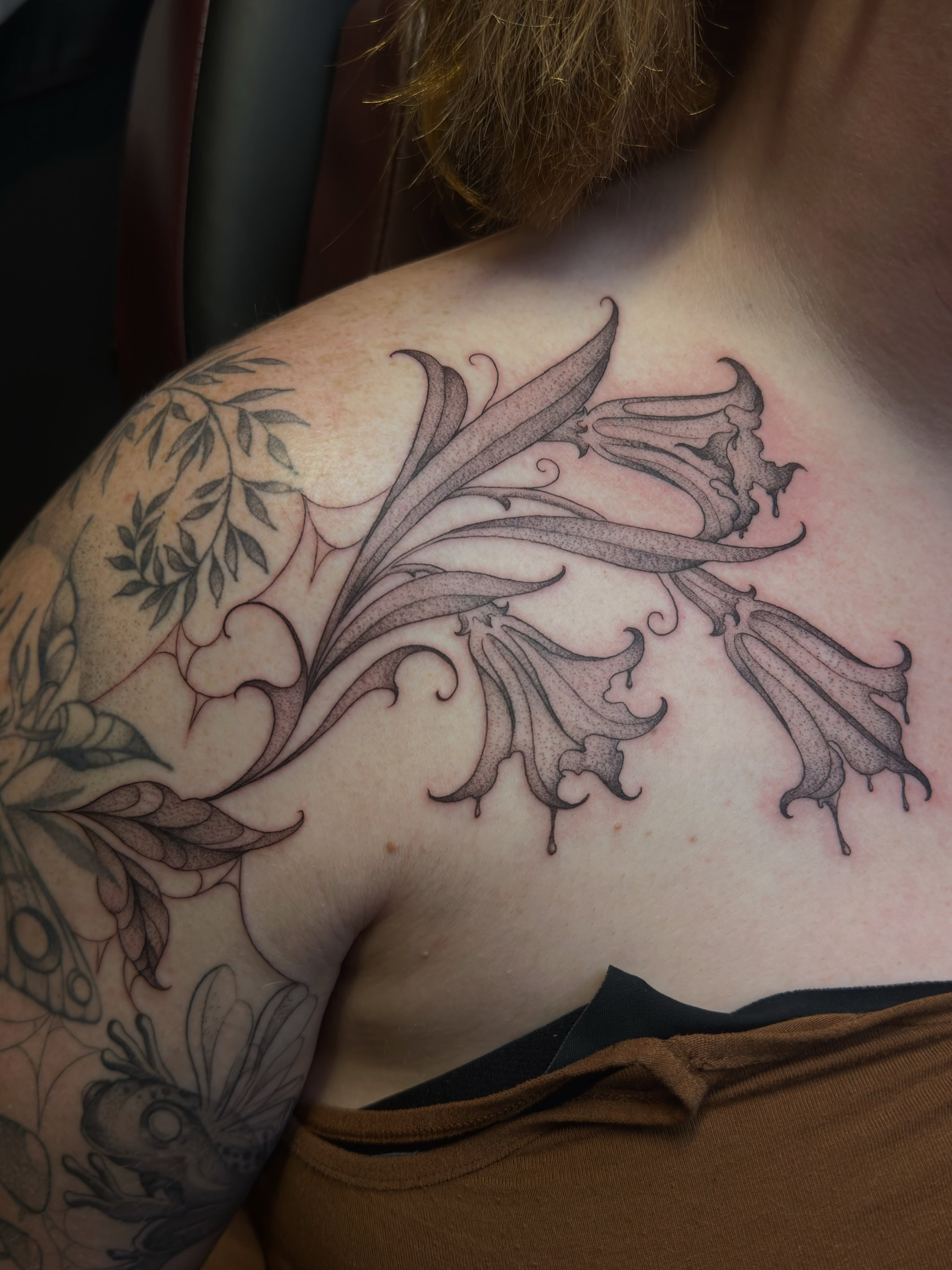 Tattoo by @tiffany.btattoos — black_and_grey