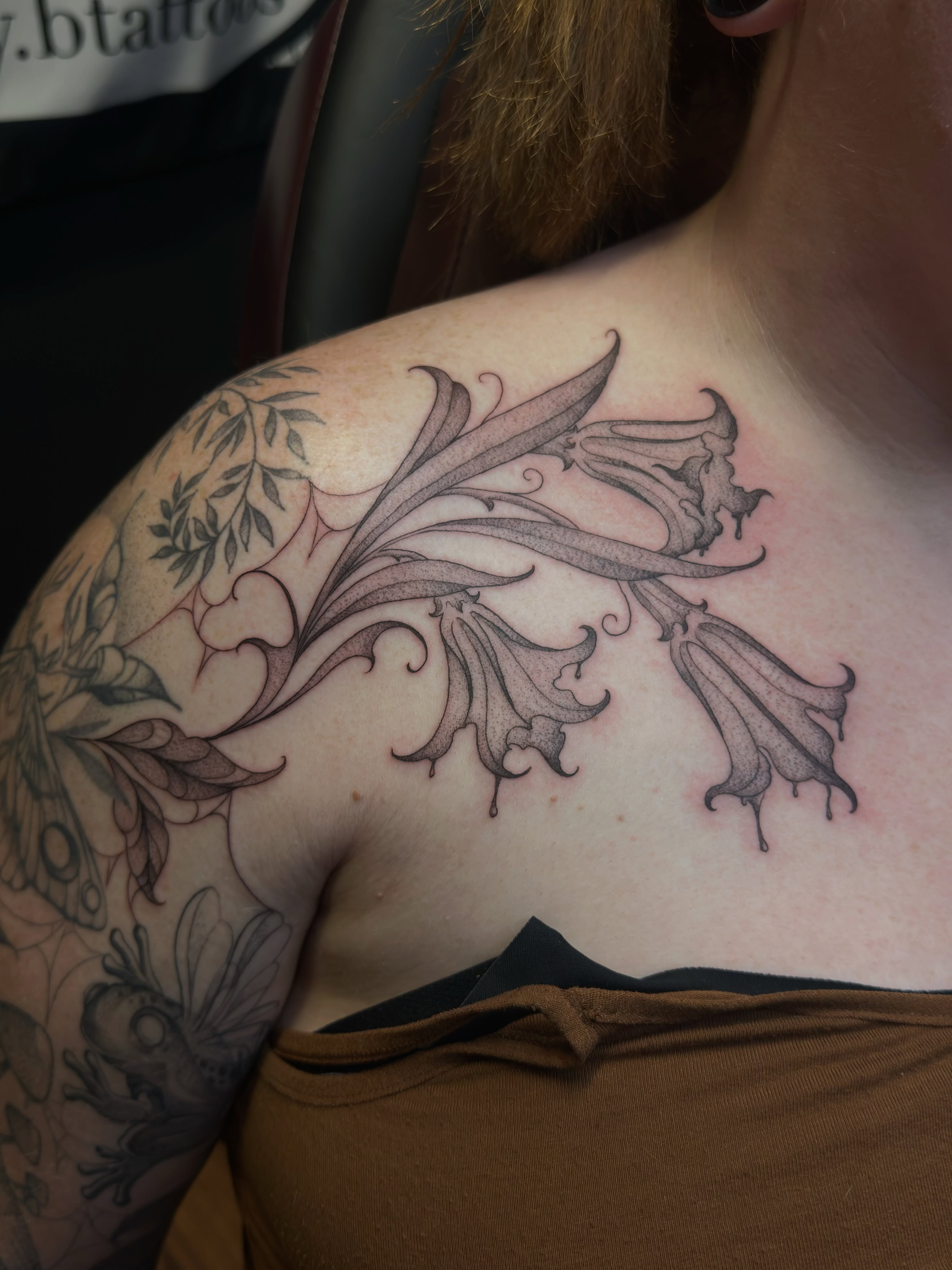 Tattoo by @tiffany.btattoos — black_and_grey