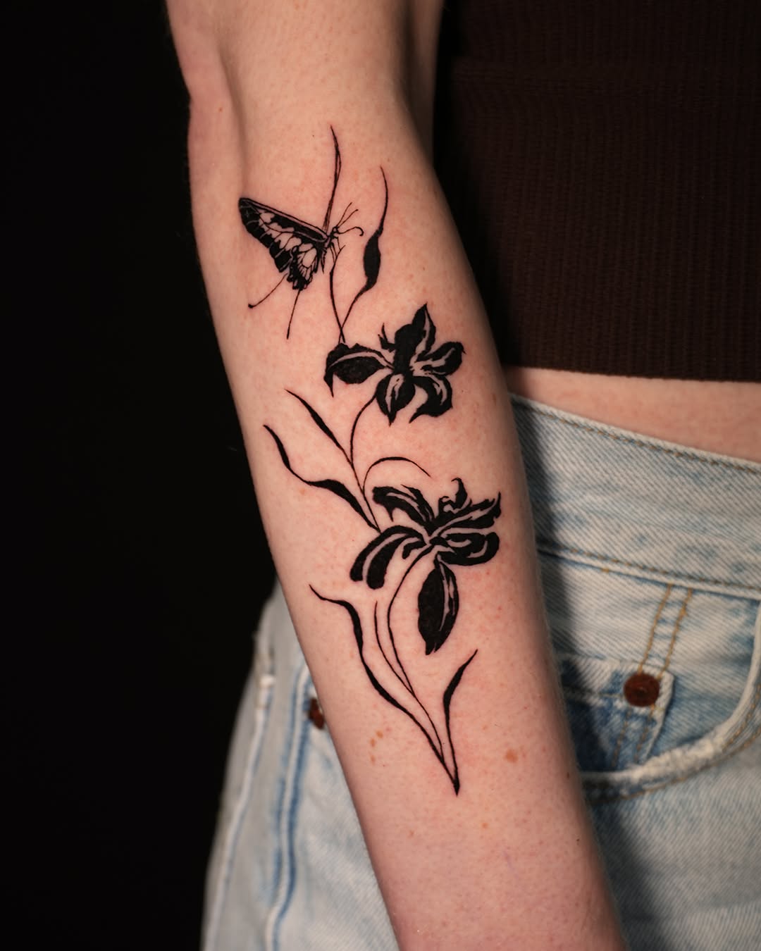Tattoo by @sove_ink — fine_line, blackwork