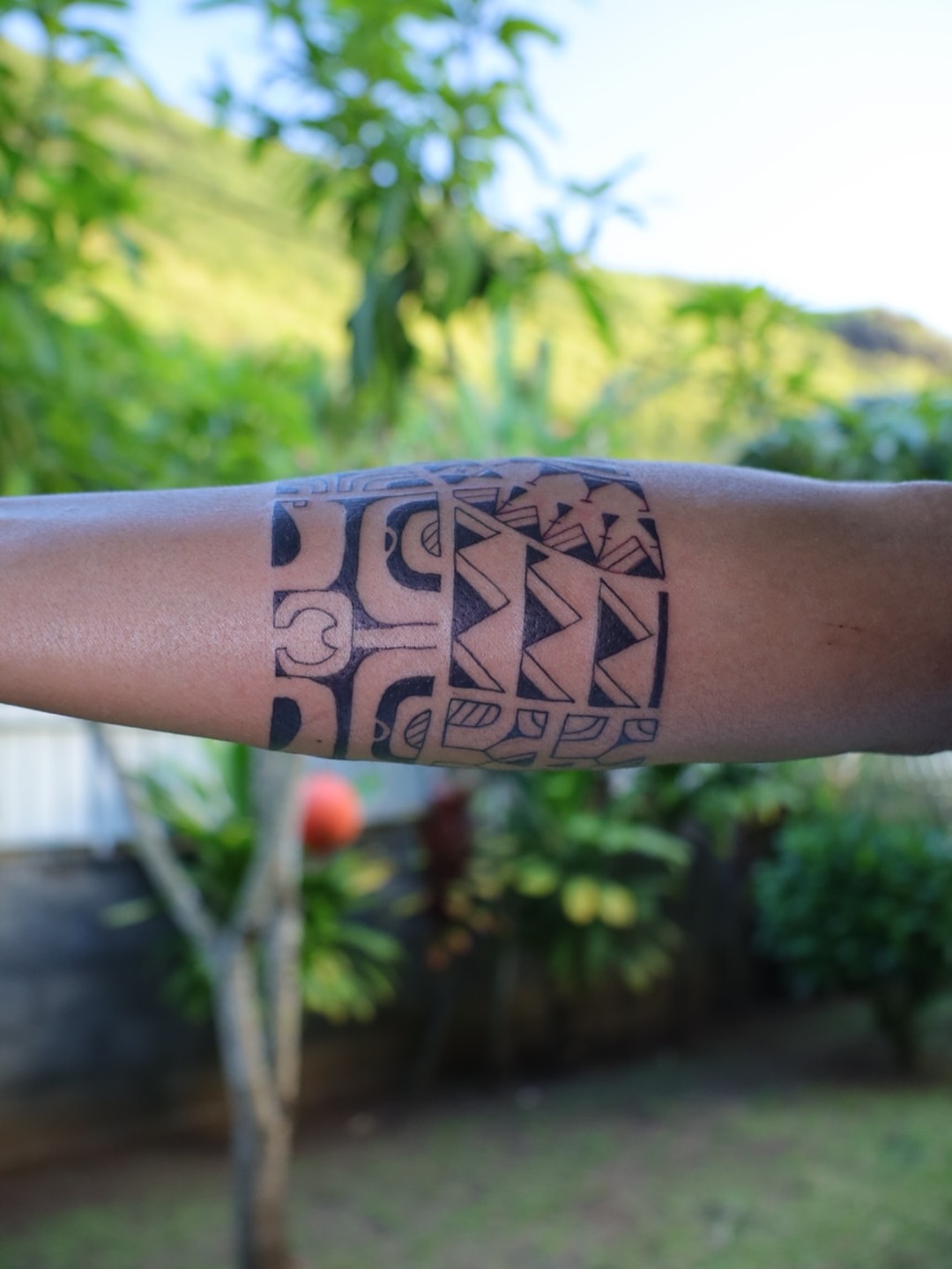 Tattoo by @oro_tatau_hk — geometric, tribal