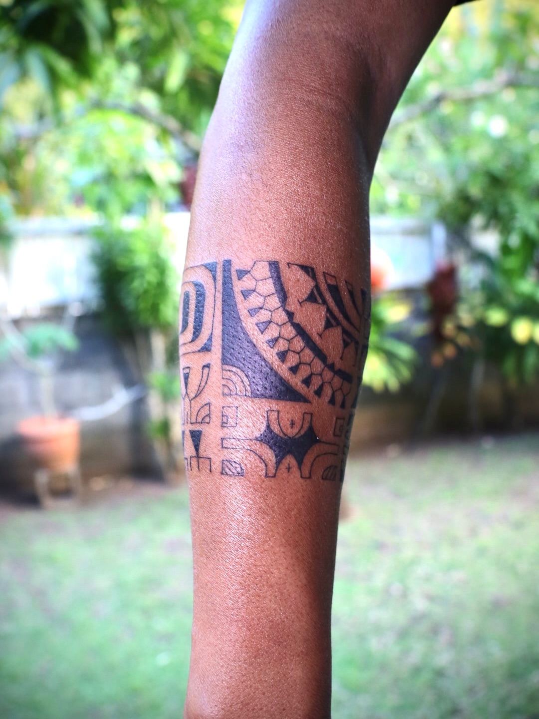 Tattoo by @oro_tatau_hk — geometric, tribal