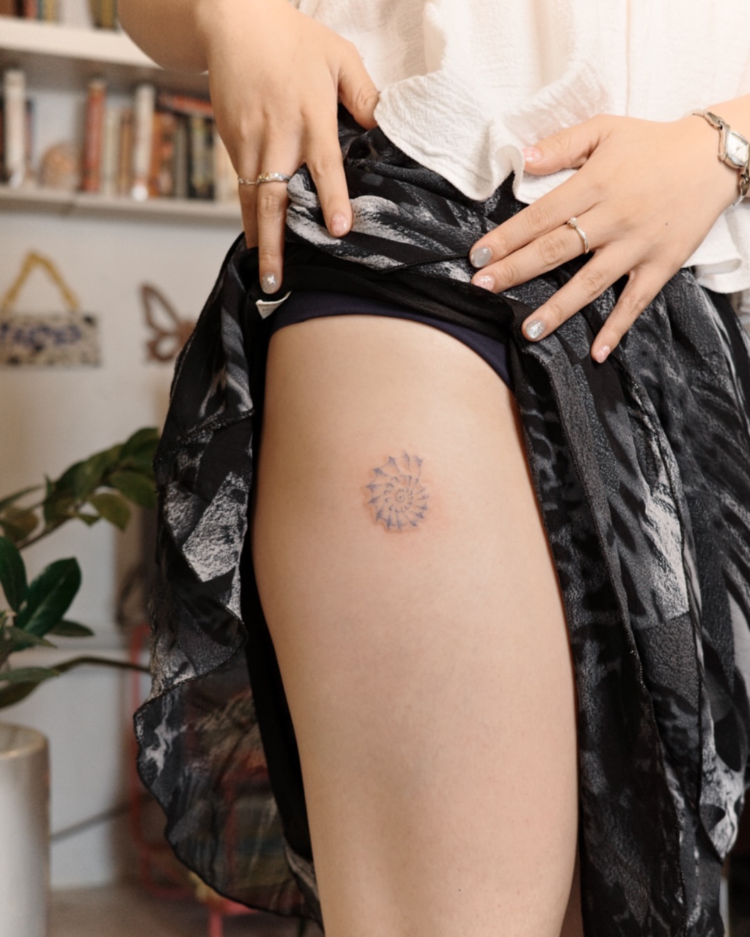 Tattoo by @itsumo.tats — dotwork