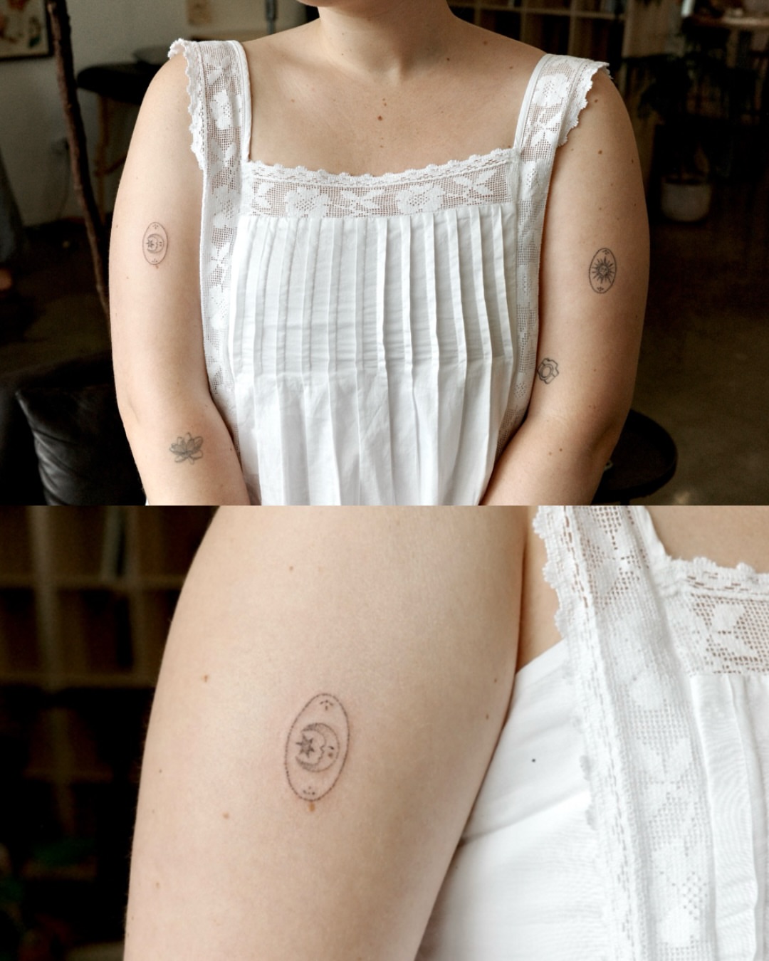 Tattoo by @itsumo.tats — dotwork