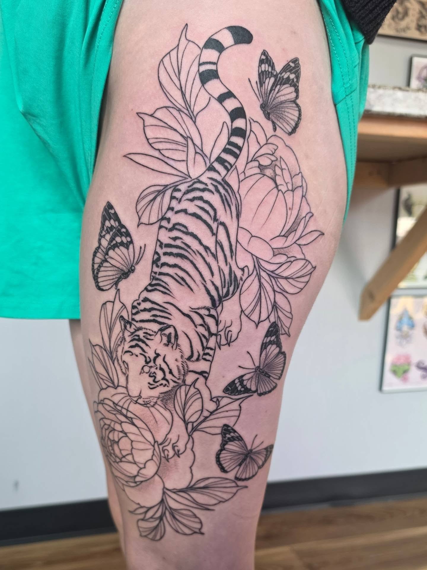 Tattoo by @colleen_does_tattoos — black_and_grey, realism