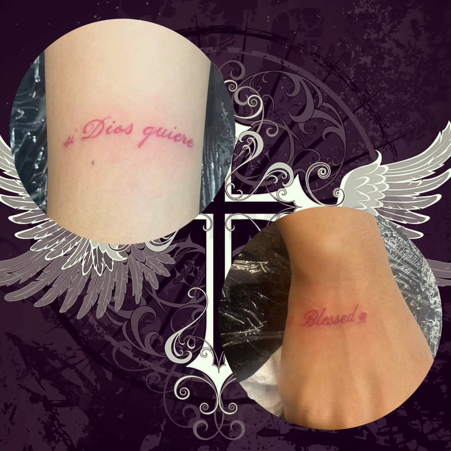 Tattoo by @lesly_doodles — lettering_script