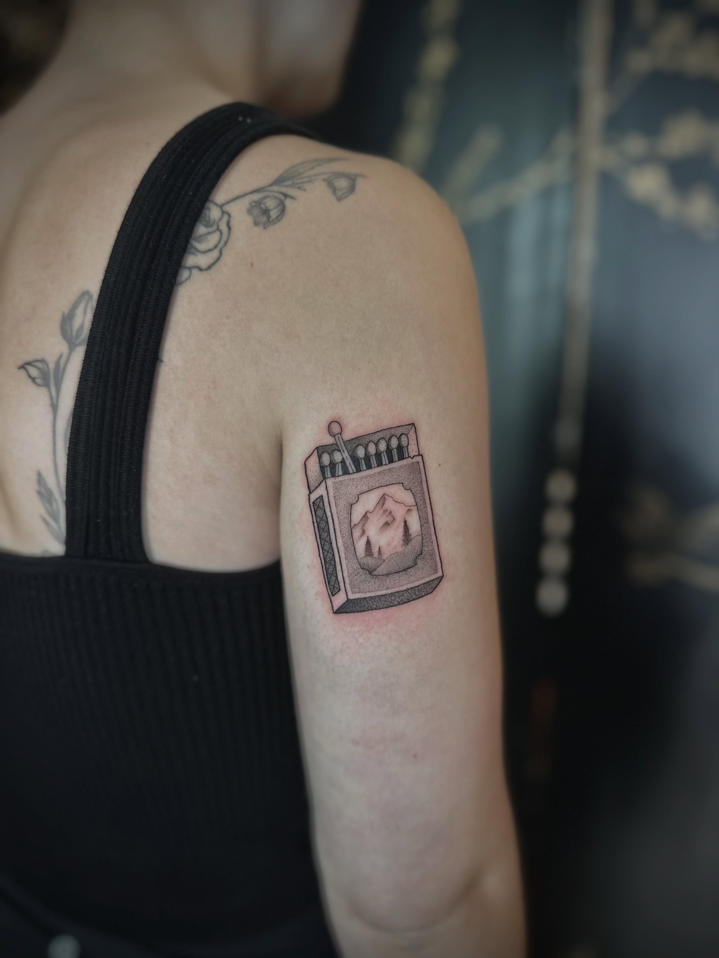 Tattoo by @cece.inks — black_and_grey