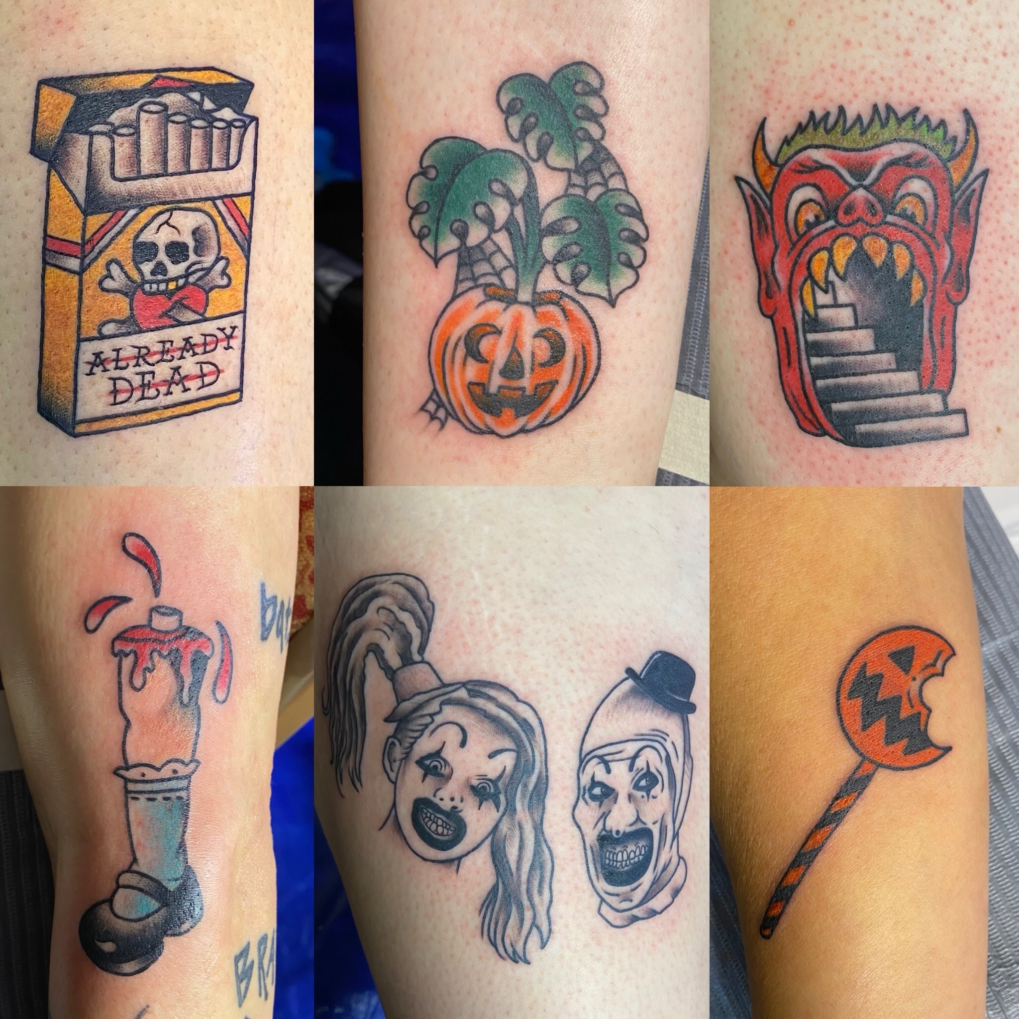 Tattoo by @jimmyhtx — american_traditional, dark_realism