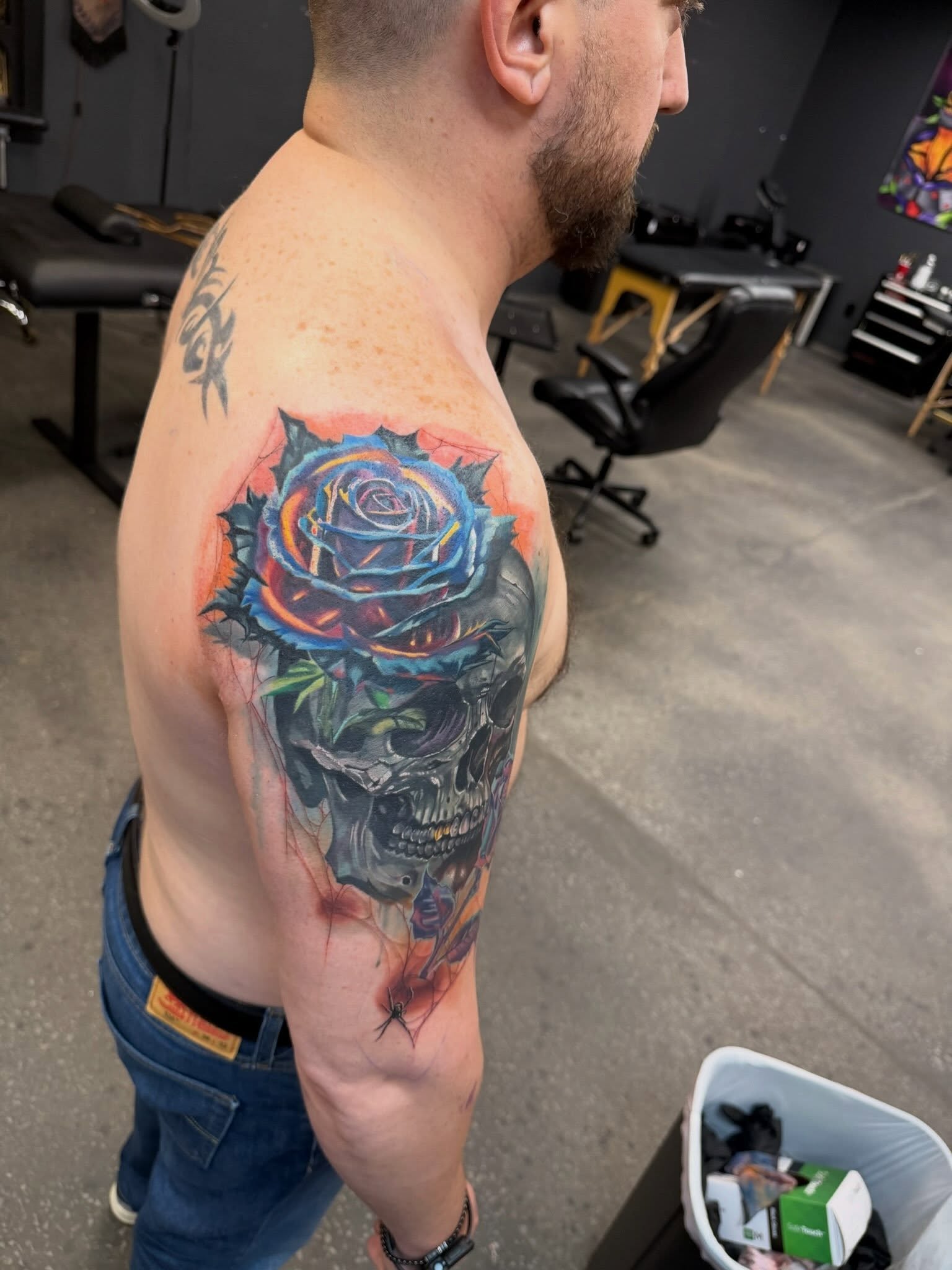 Tattoo by @inkmejohnny — realism, dark_realism