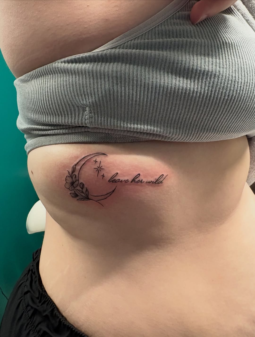 Tattoo by @tinyelephant_ink — fine_line, lettering_script