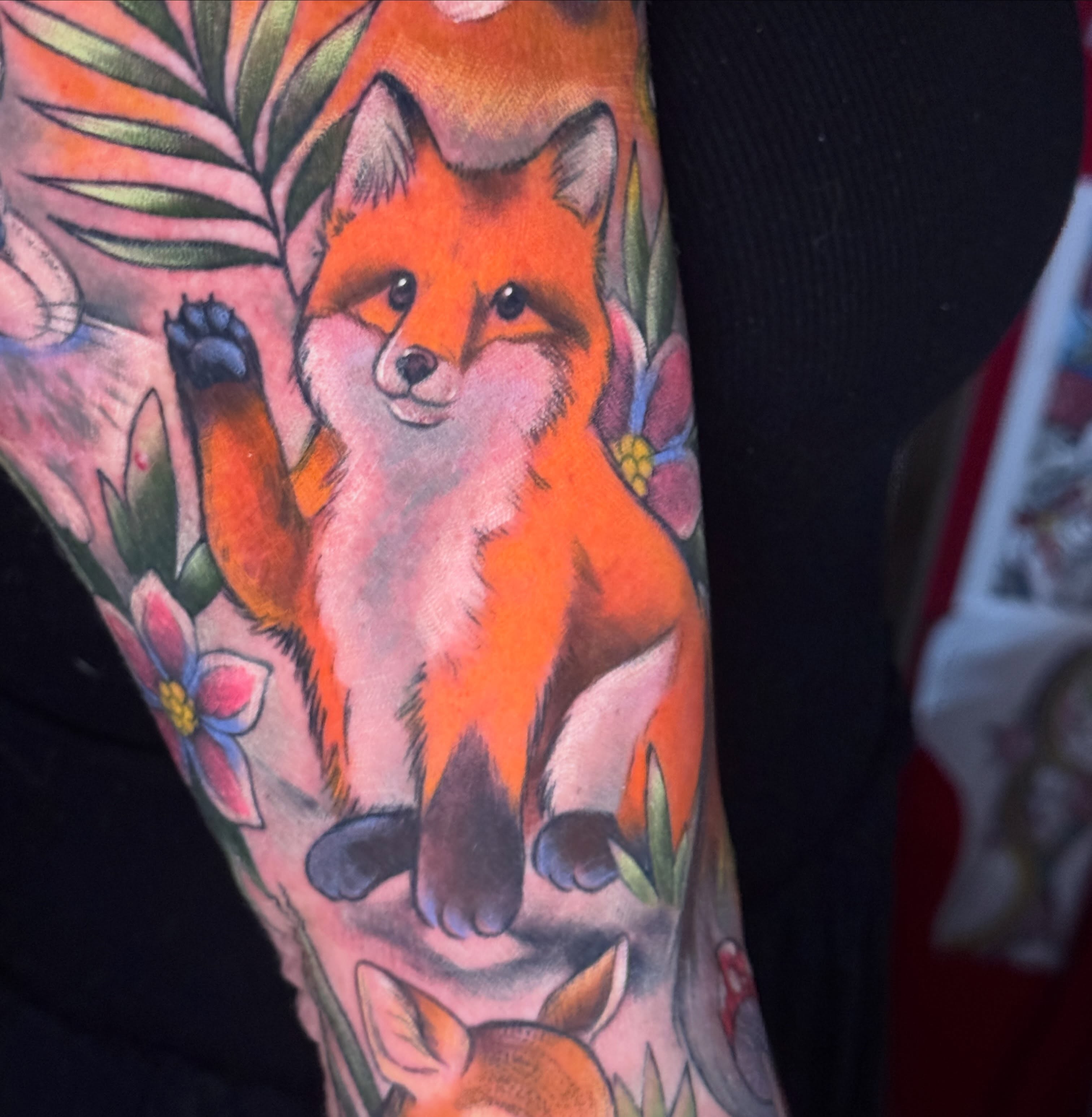 Tattoo by @noapologiestattoo — american_traditional, dotwork