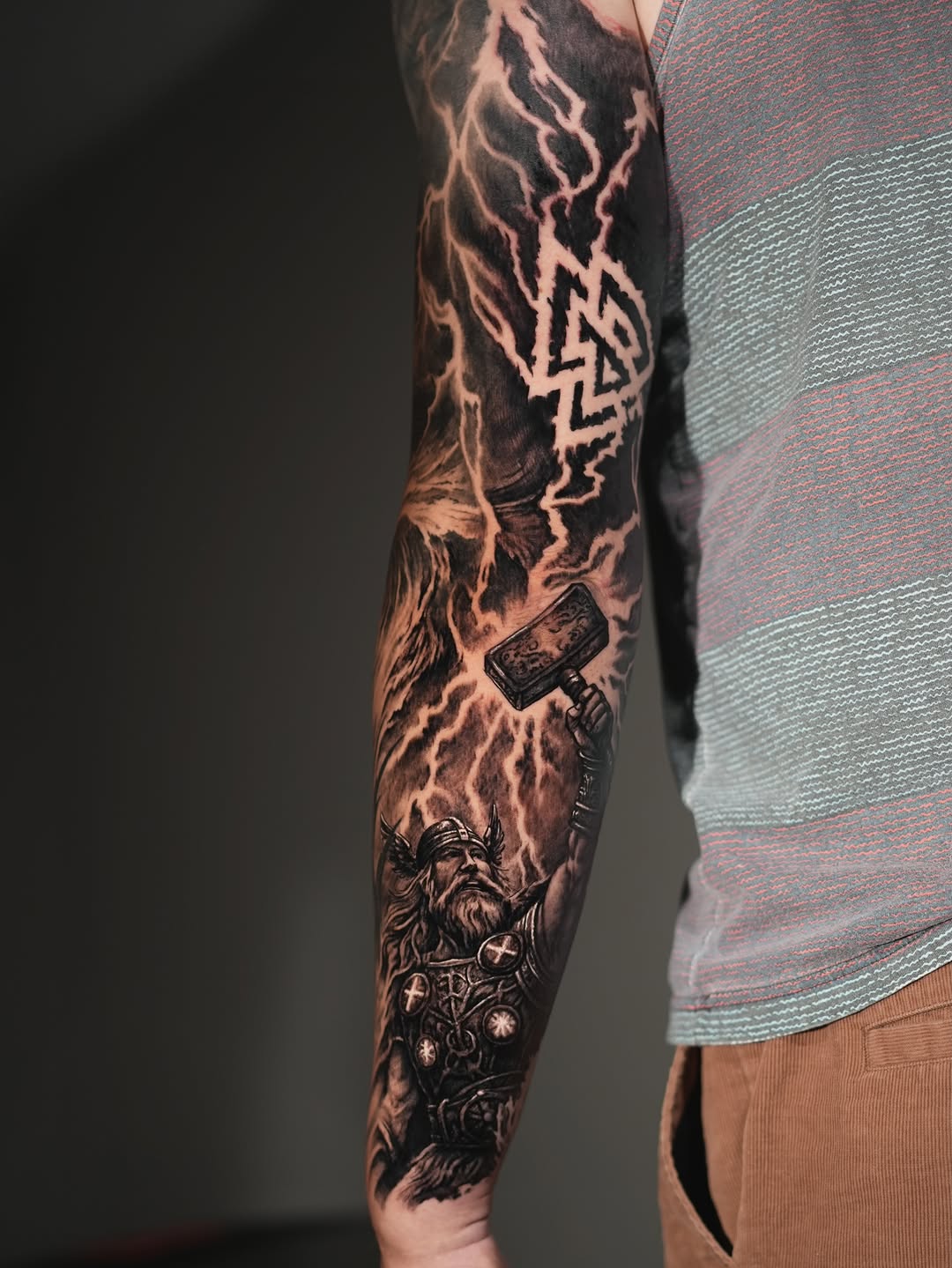 Tattoo by @jamesstrickland — realism, black_and_grey