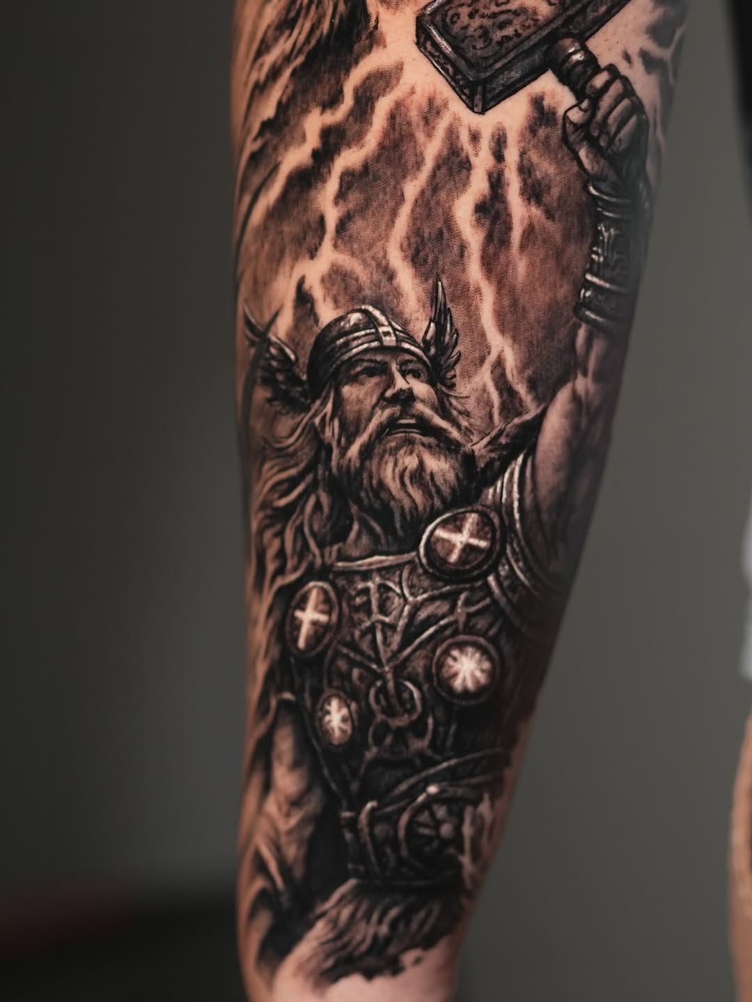 Tattoo by @jamesstrickland — realism, black_and_grey