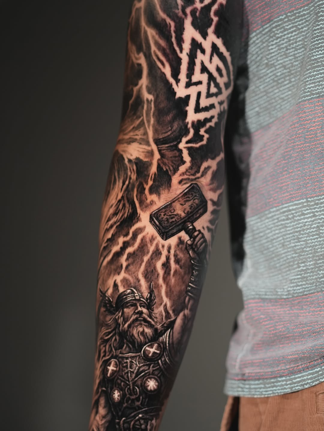 Tattoo by @jamesstrickland — realism, black_and_grey