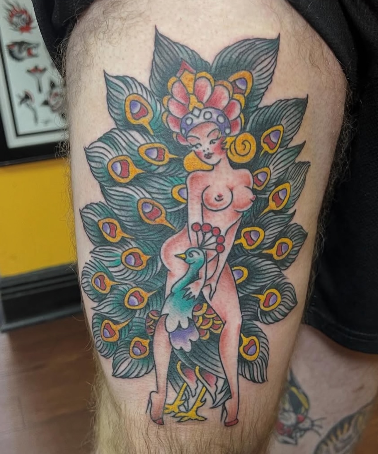 Tattoo by @underwoodtattoo — american_traditional, illustrative