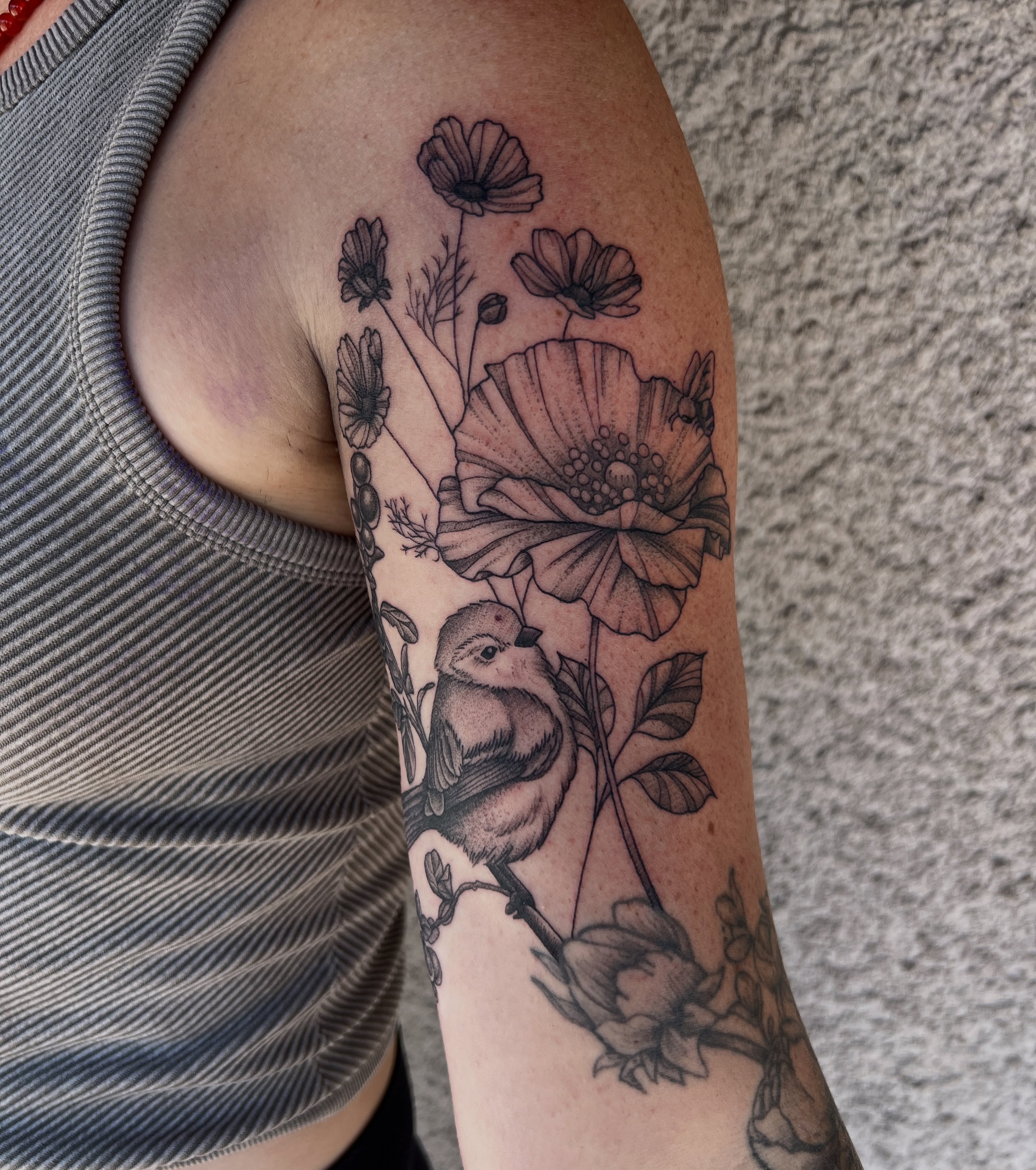 Tattoo by @latebloomertattoosmn — black_and_grey, realism