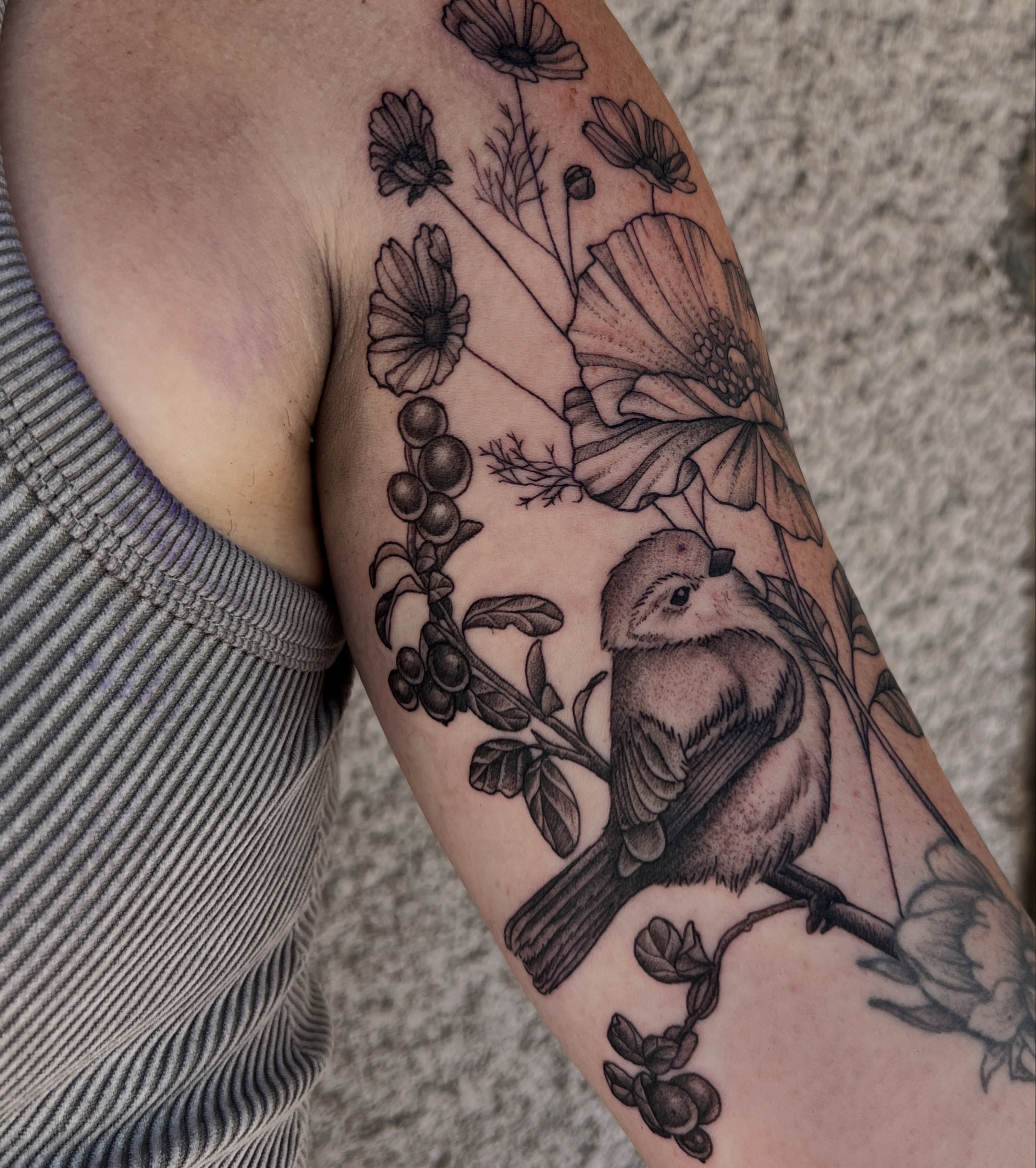 Tattoo by @latebloomertattoosmn — black_and_grey