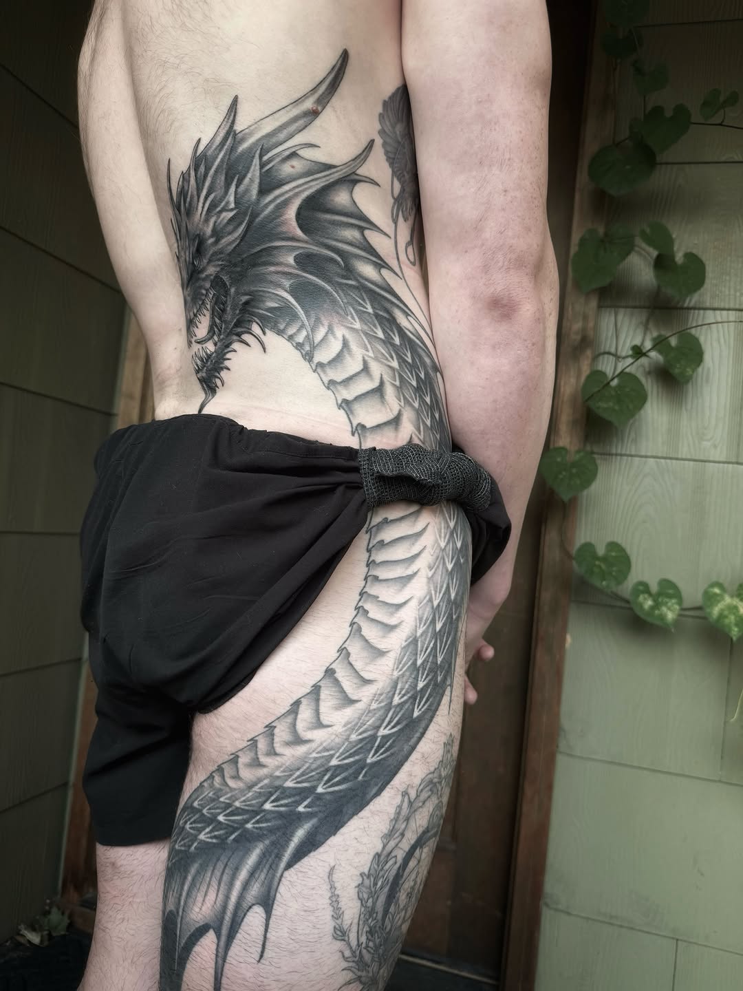 Tattoo by @sanctumsenunatattoo — realism, black_and_grey