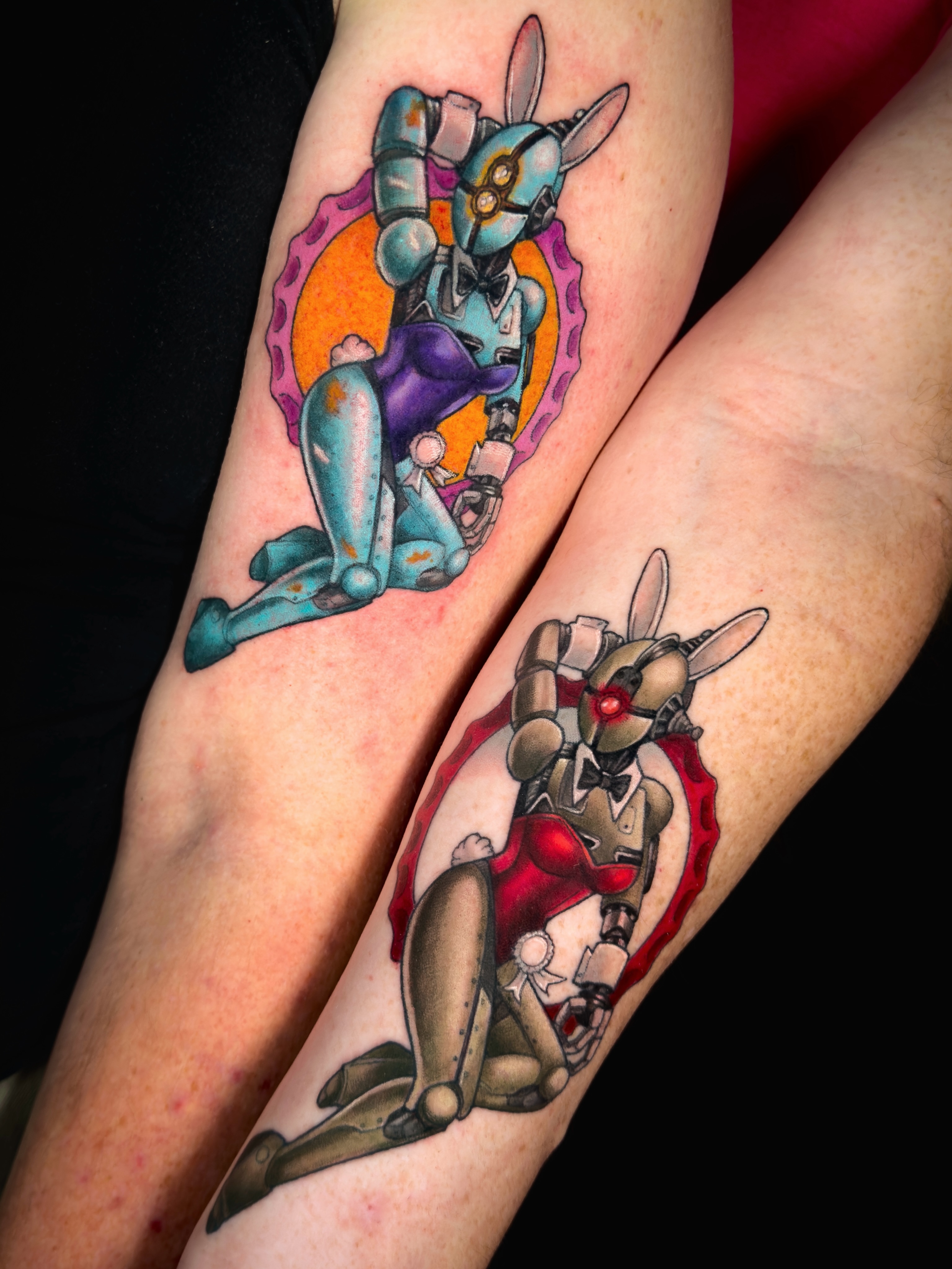 Tattoo by @meeksart — anime