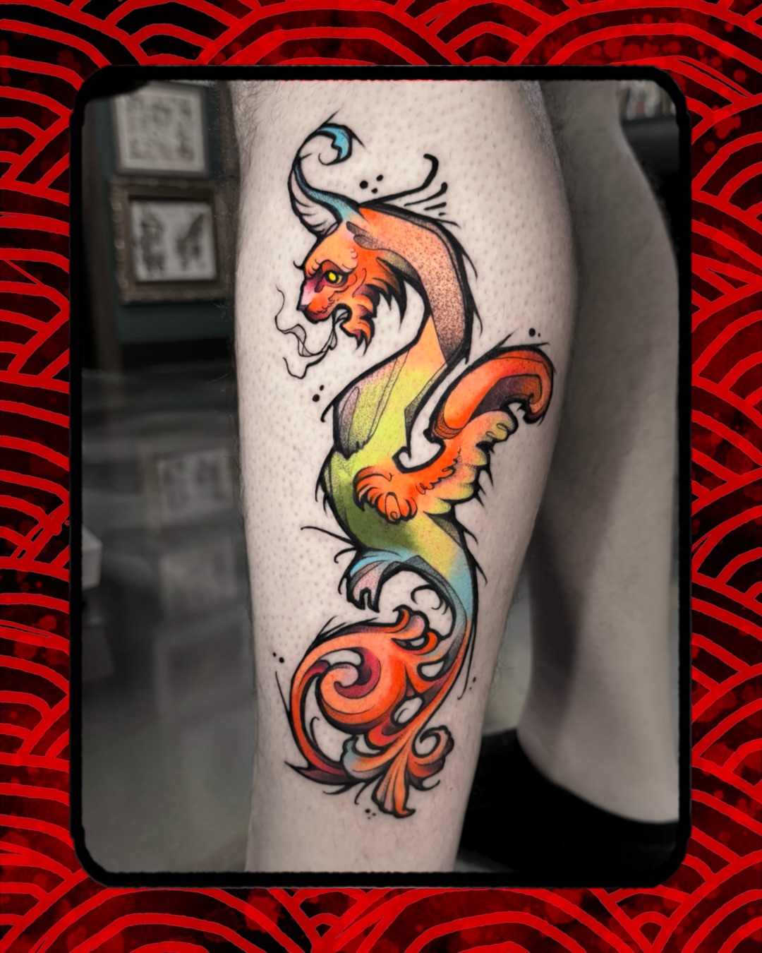 Tattoo by @connellytaittattoo — watercolor