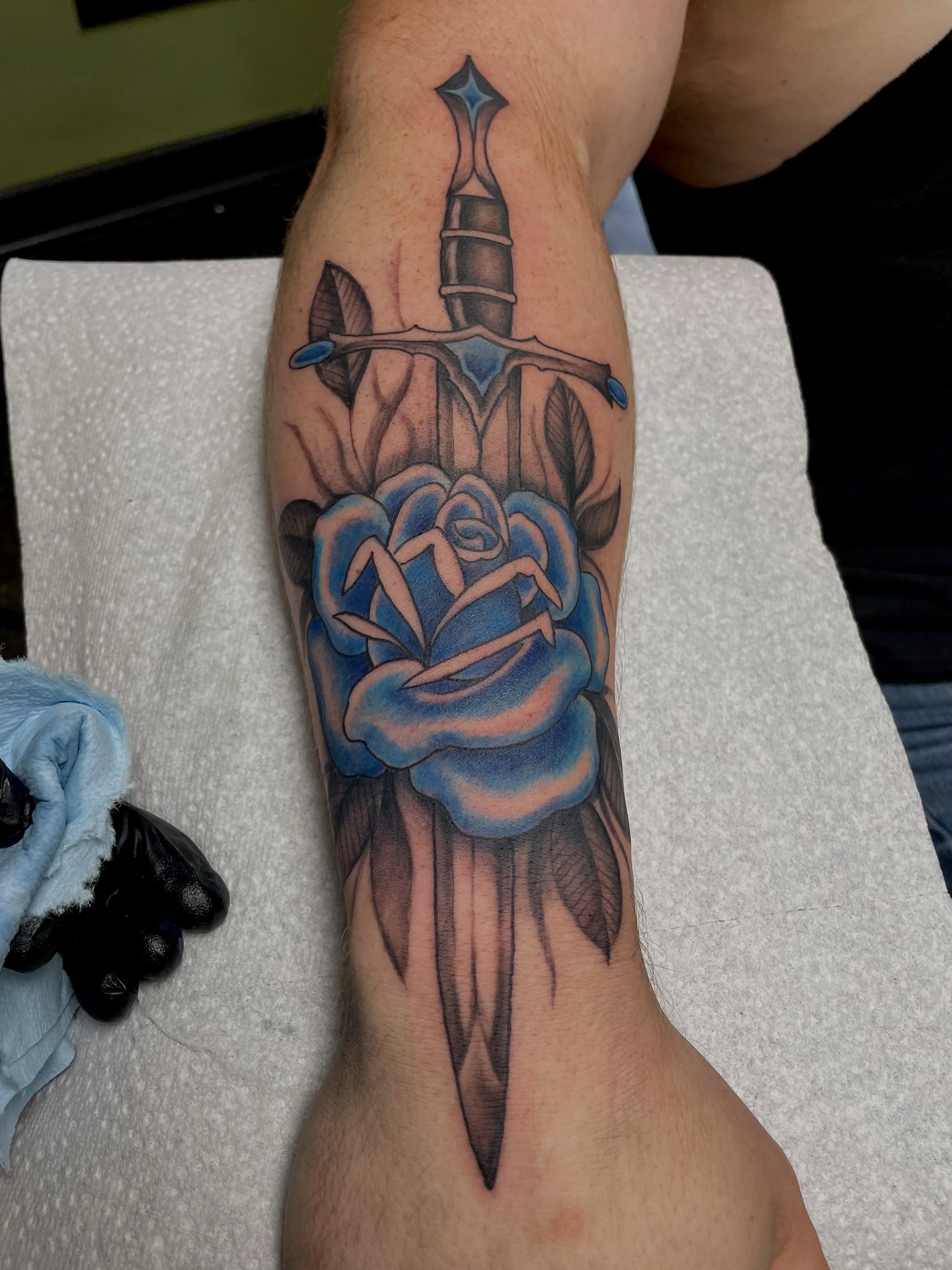 Tattoo by @mharristattoos — american_traditional, realism