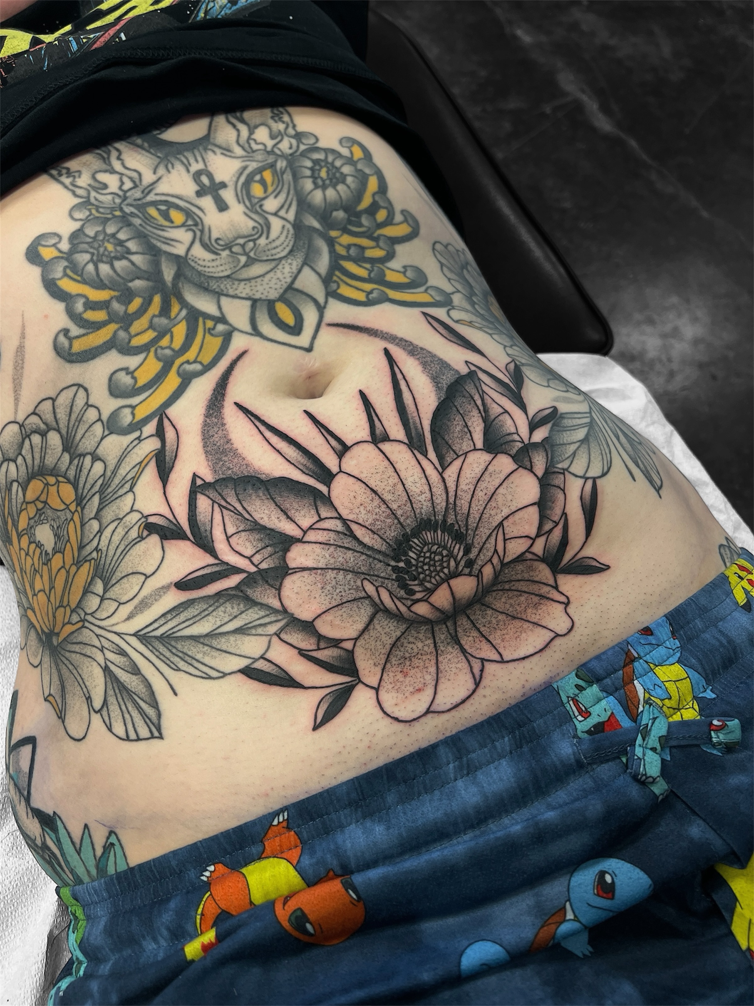 Tattoo by @brittanygoff_tattoos — american_traditional, black_and_grey