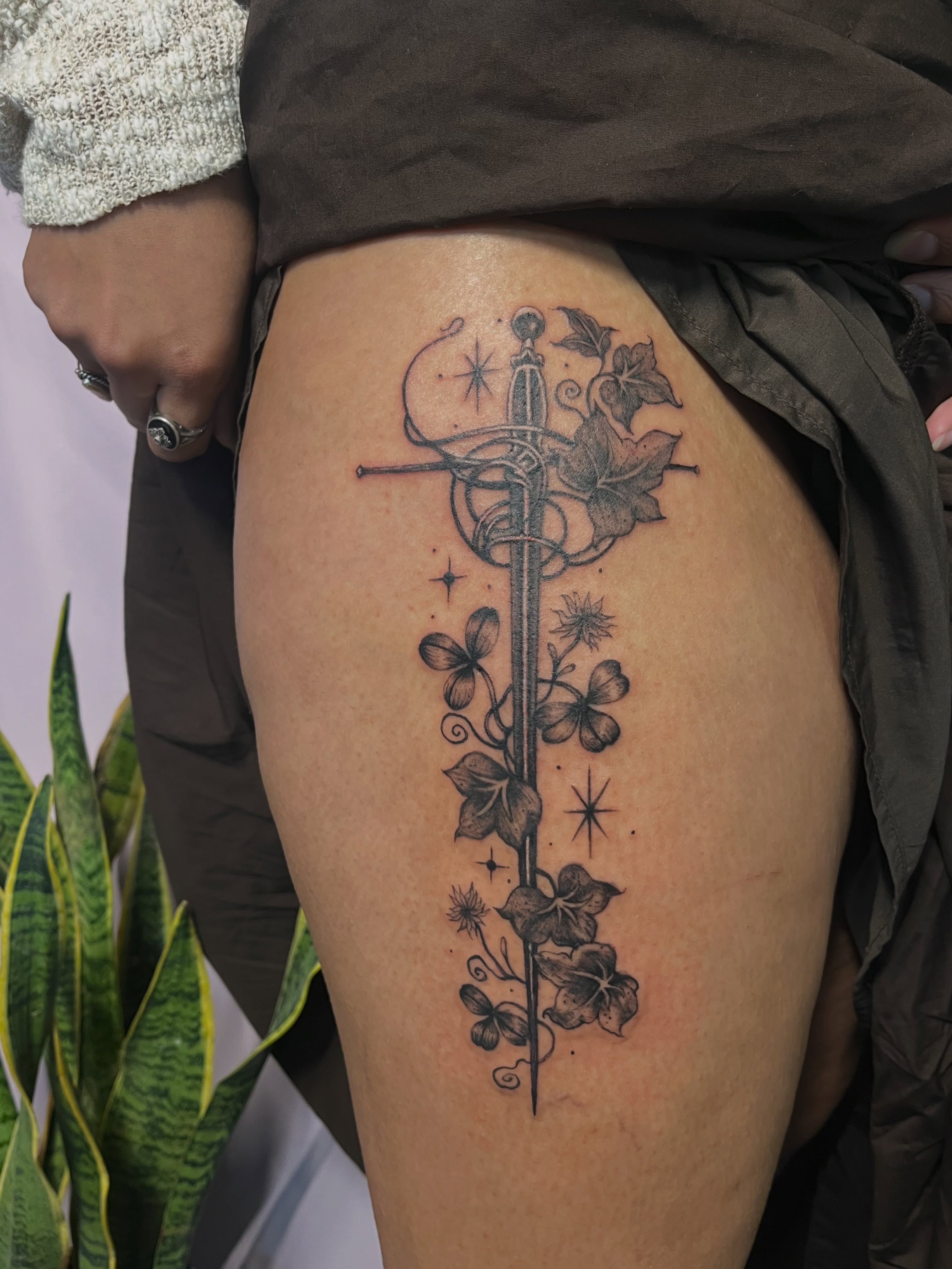 Tattoo by @little___altars โ black_and_grey