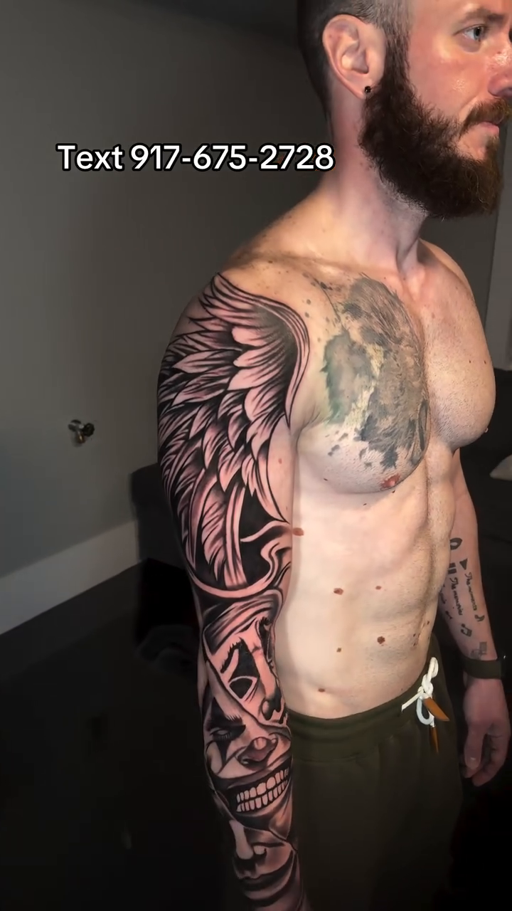 Tattoo by @broken_tattz β blackwork, geometric