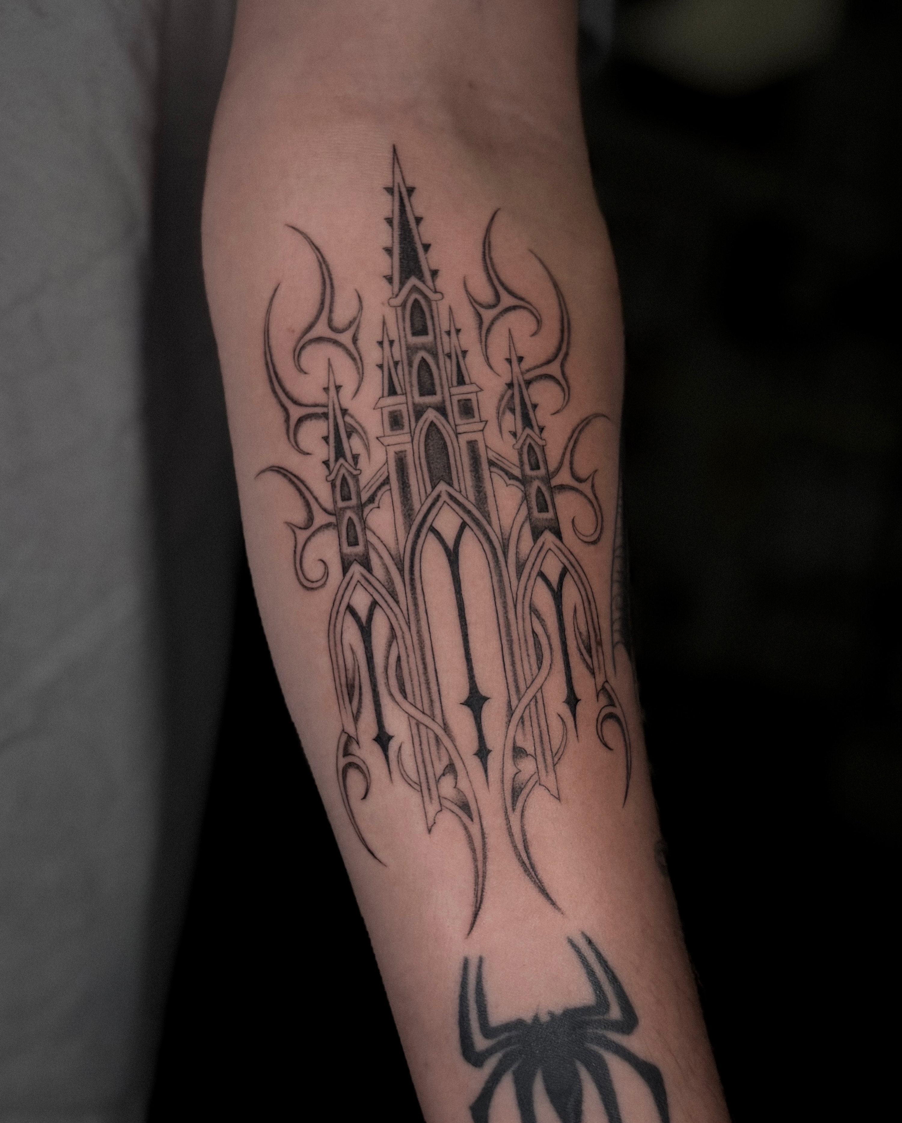 Tattoo by @jakeryantats — black_and_grey