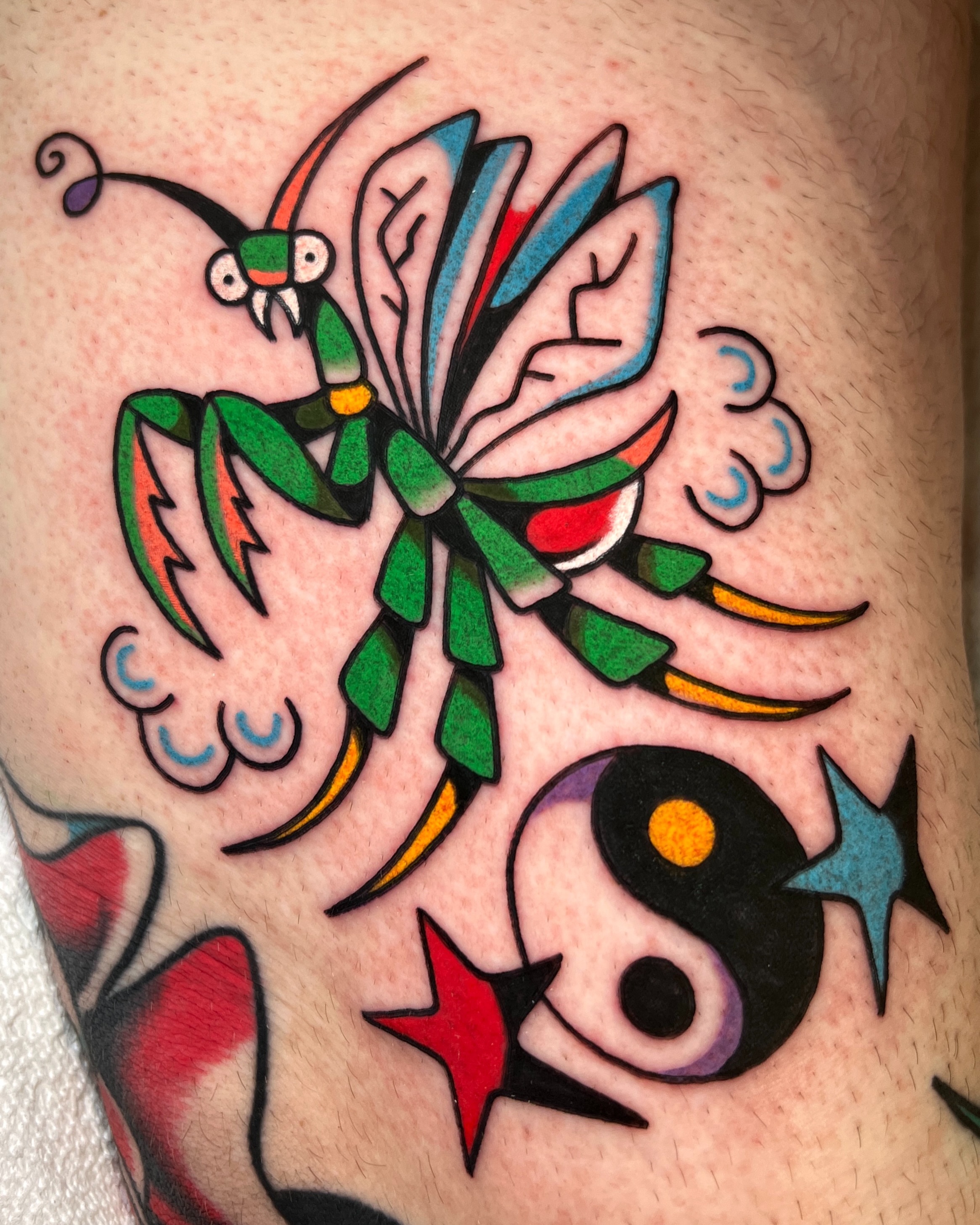 Tattoo by @tenderhearttattoo — new_school, geometric