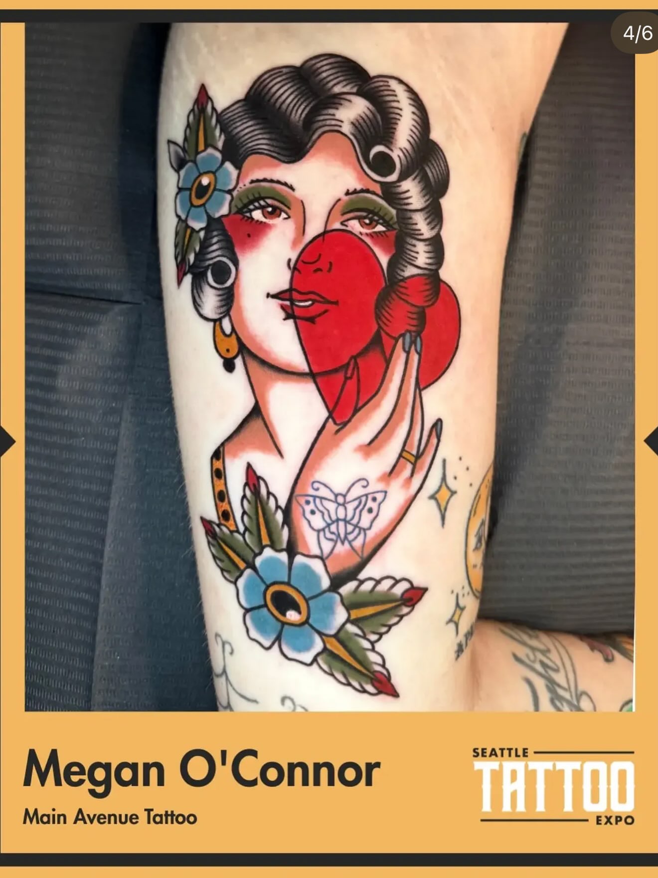 Tattoo by @megz_tattz — american_traditional