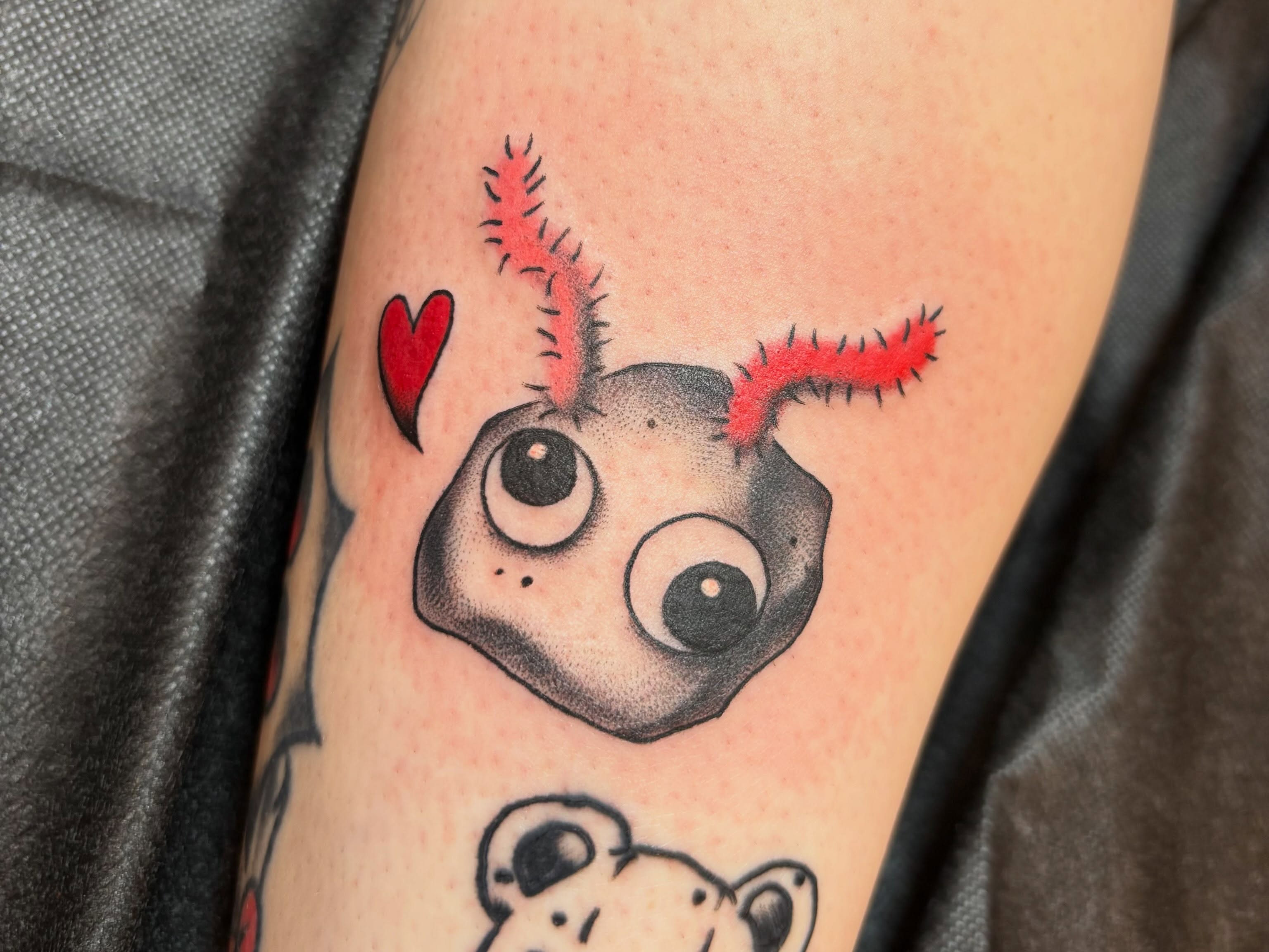Octopus dotwork tattoo on the forearm by Leah Leinani
