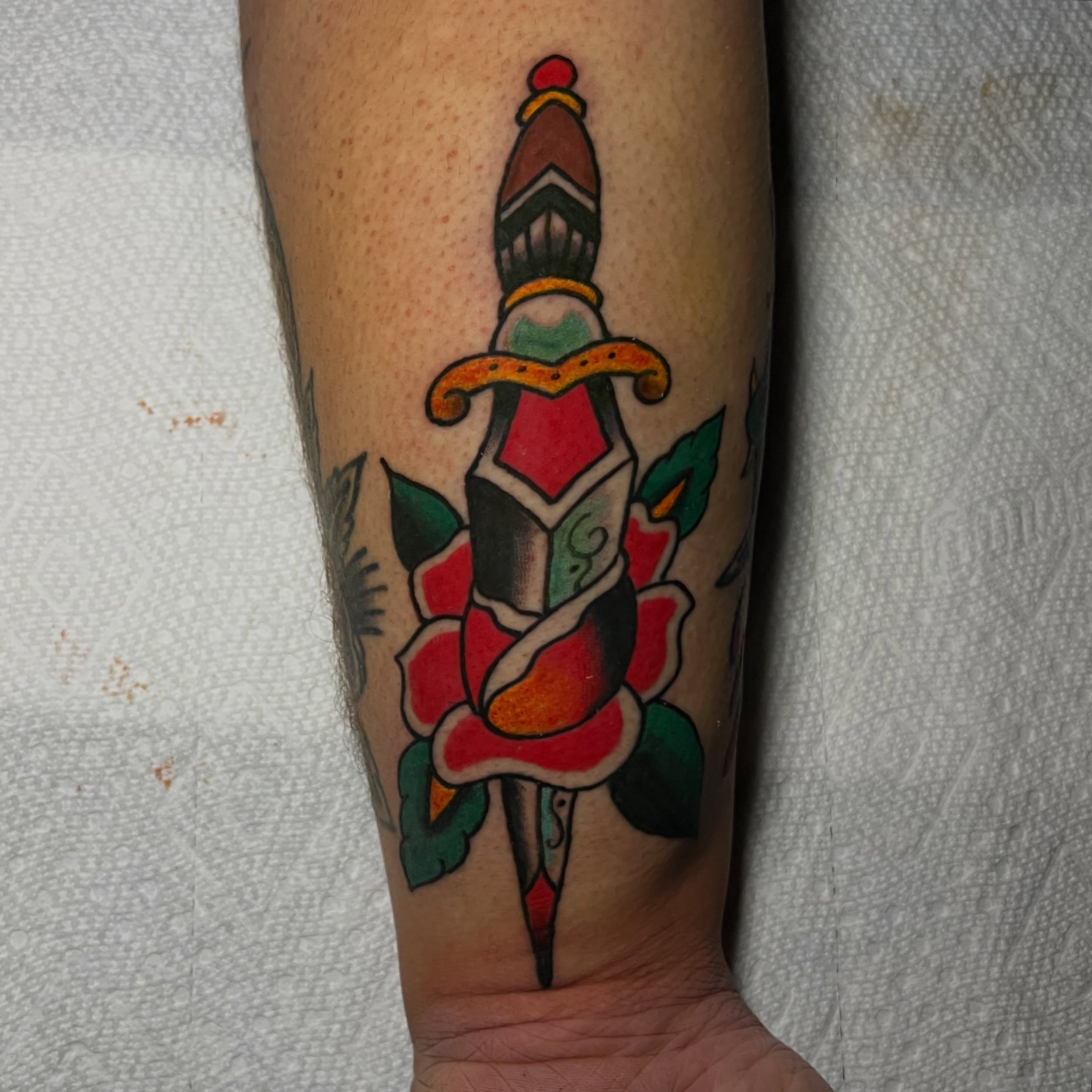 Tattoo by @mattlasses — american_traditional