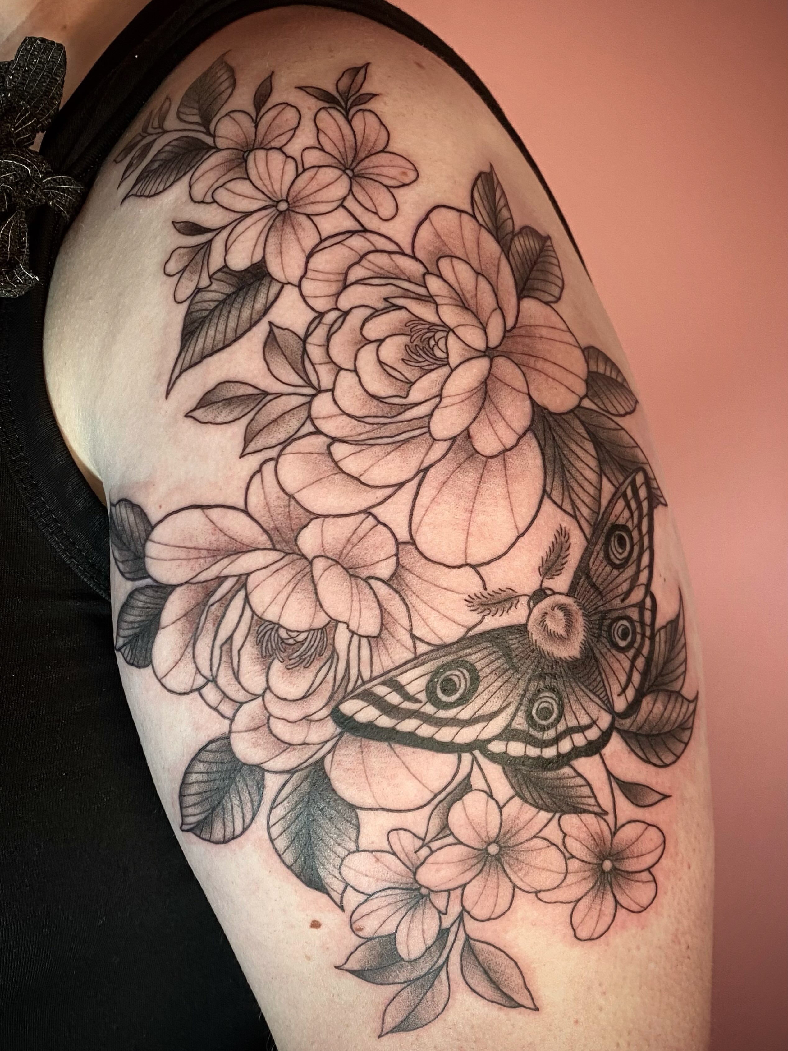 Tattoo by @babstattoos — black_and_grey, realism