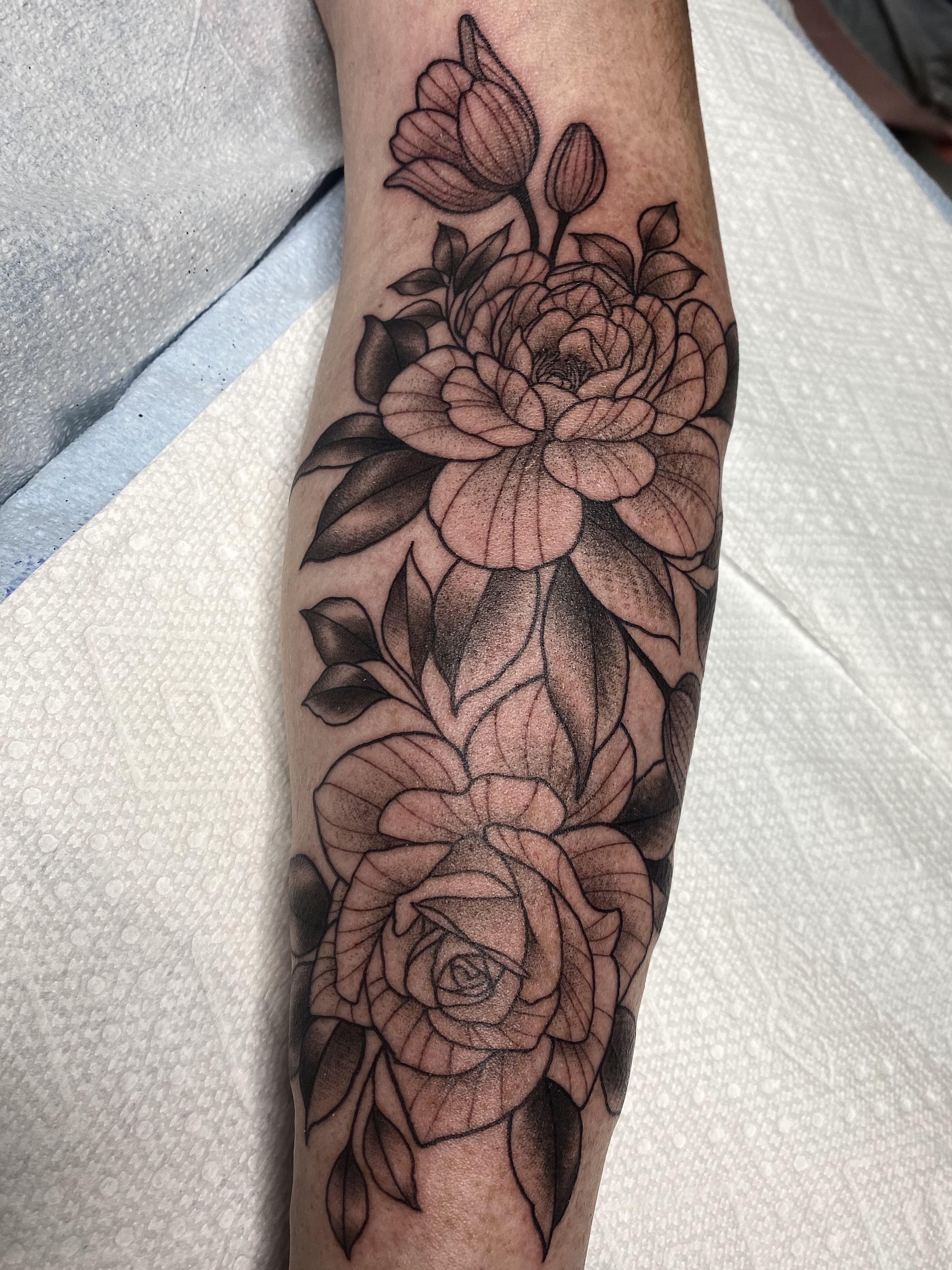 Tattoo by @babstattoos — black_and_grey