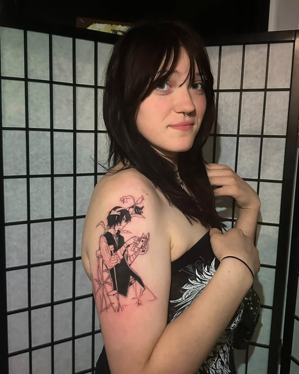 Tattoo by @permagrafix — anime