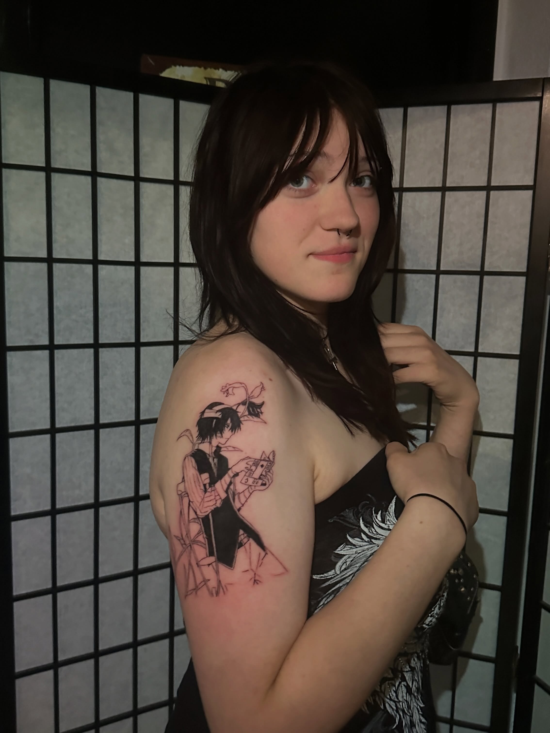 Tattoo by @permagrafix — anime