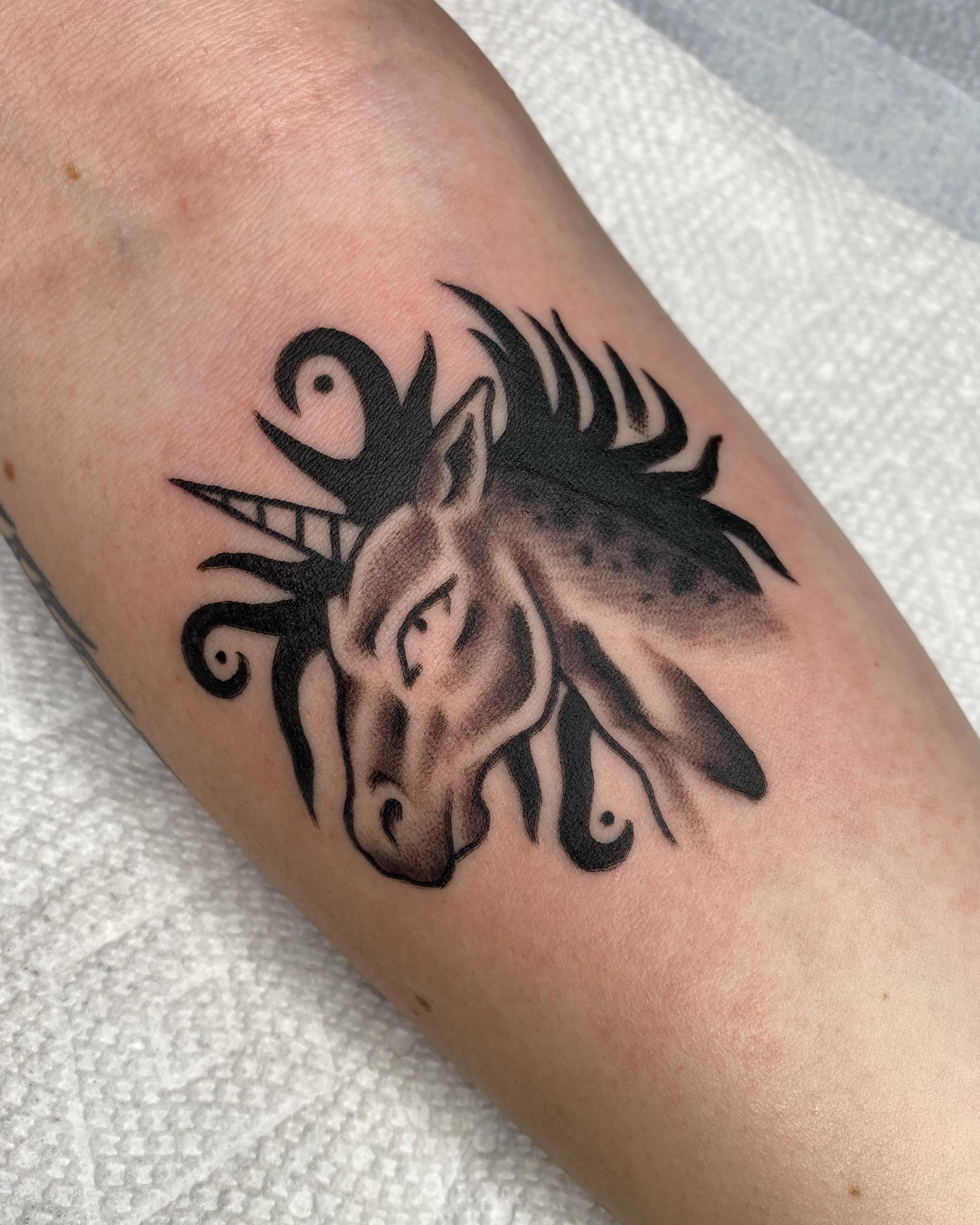 Tattoo by @morgana.sutherland — black_and_grey