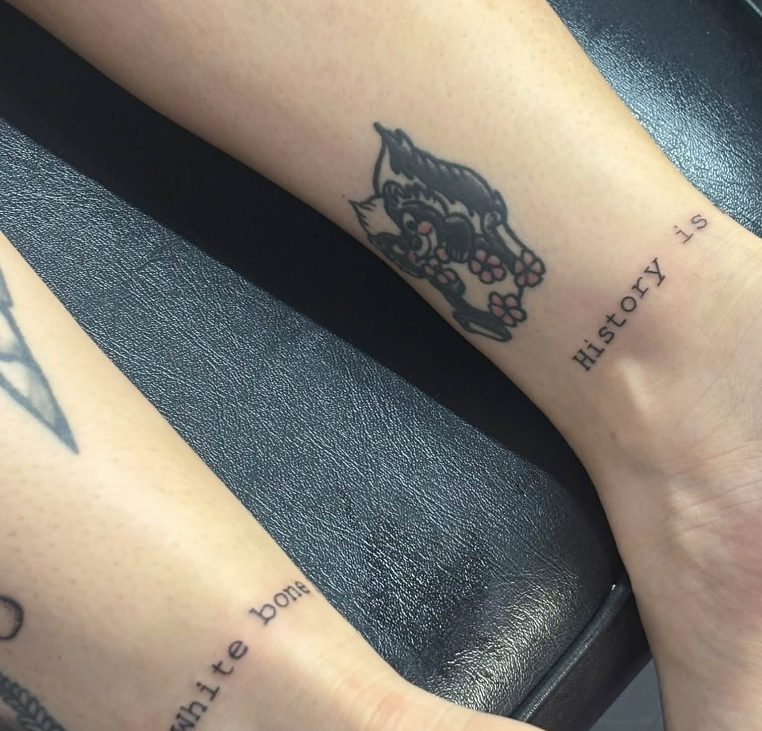 Tattoo by @inked_by_amberkristina — black_and_grey